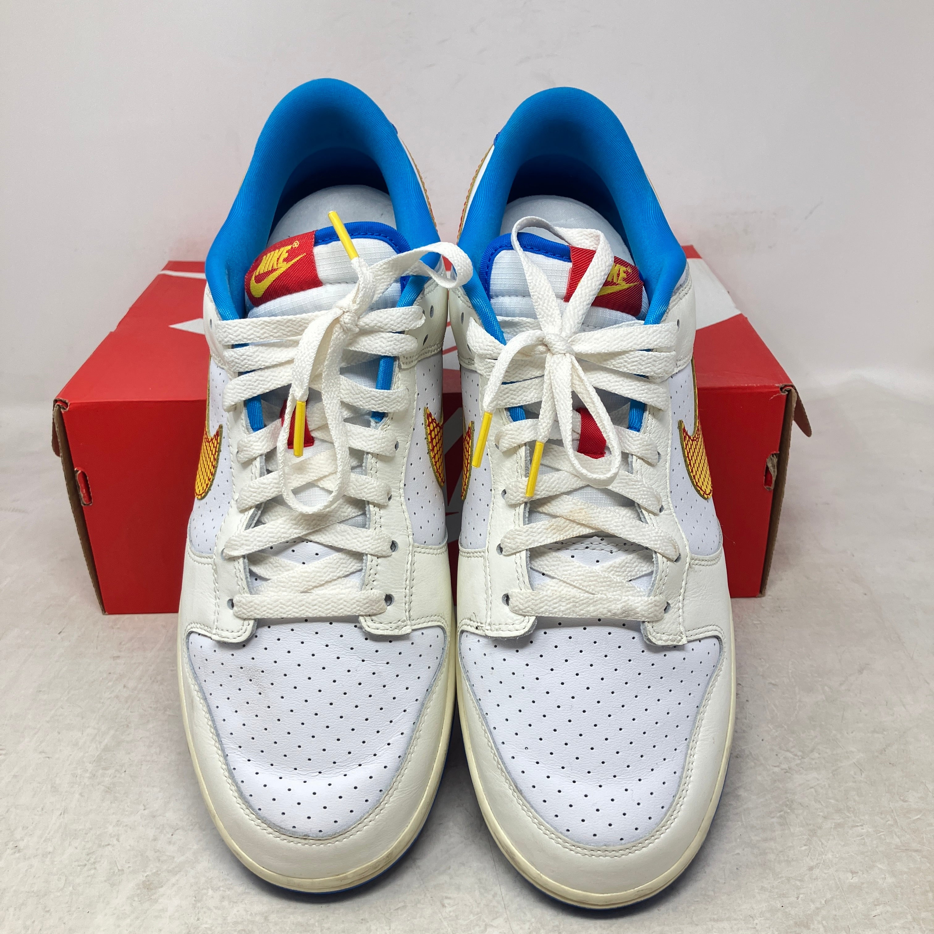 Nike Dunk Low Retro SE Pop Art Sail Photo Blue