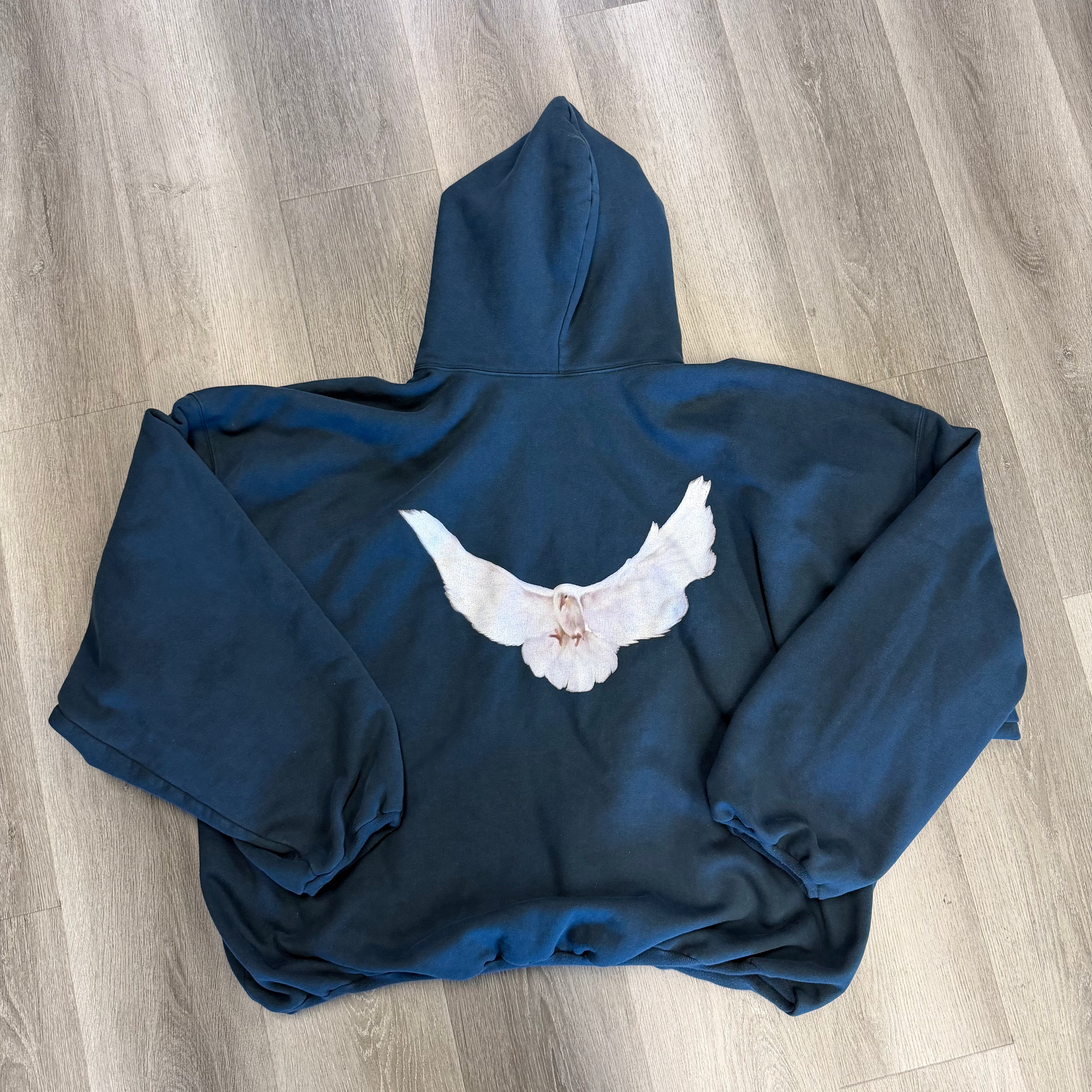 Yeezy x GAP Dove Logo Hoodie Navy