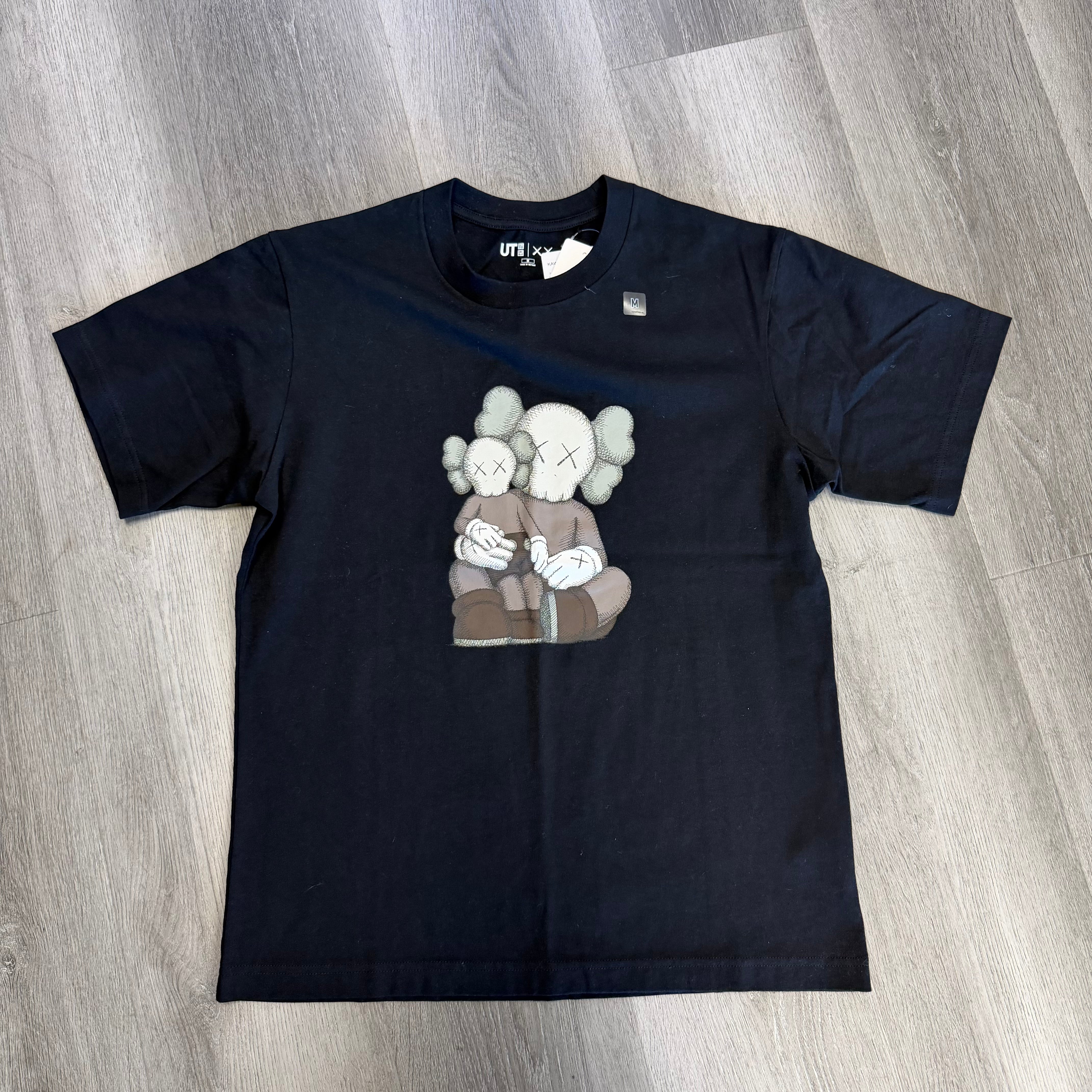 KAWS x Uniqlo UT Short Sleeve Graphic T-shirt Black