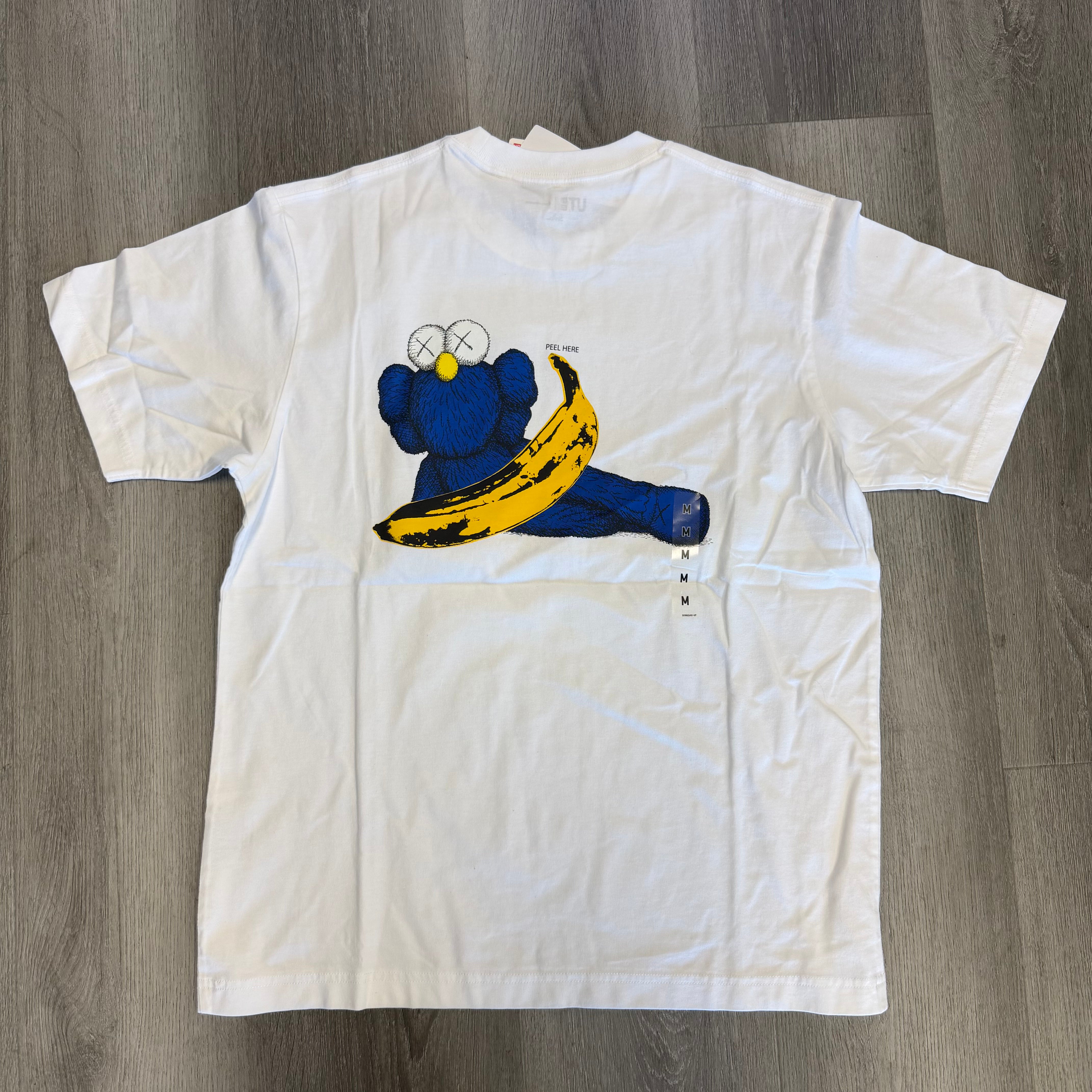KAWS x Uniqlo Warhol UT Graphic 471321 T-shirt White
