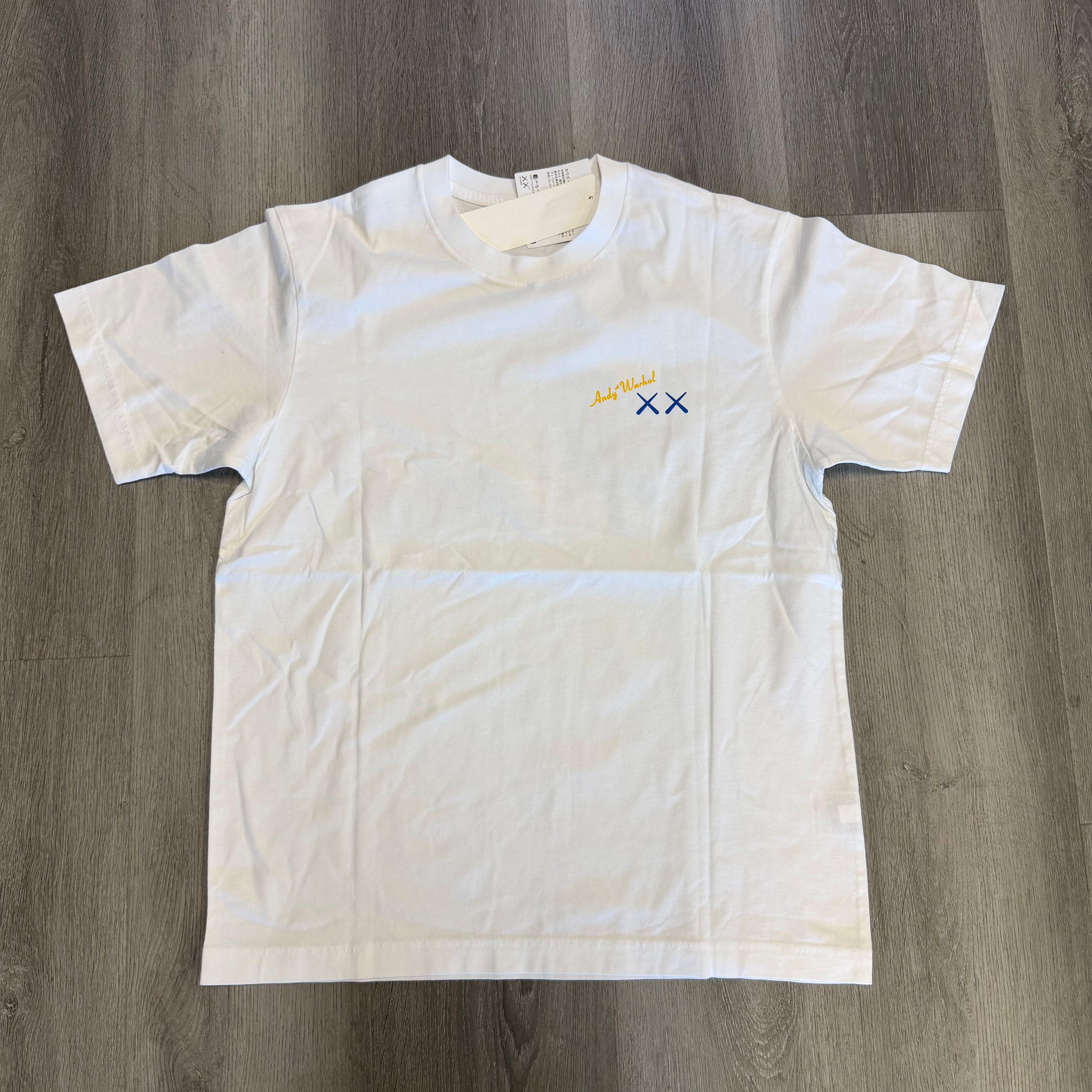 KAWS x Uniqlo Warhol UT Graphic 471321 T-shirt White