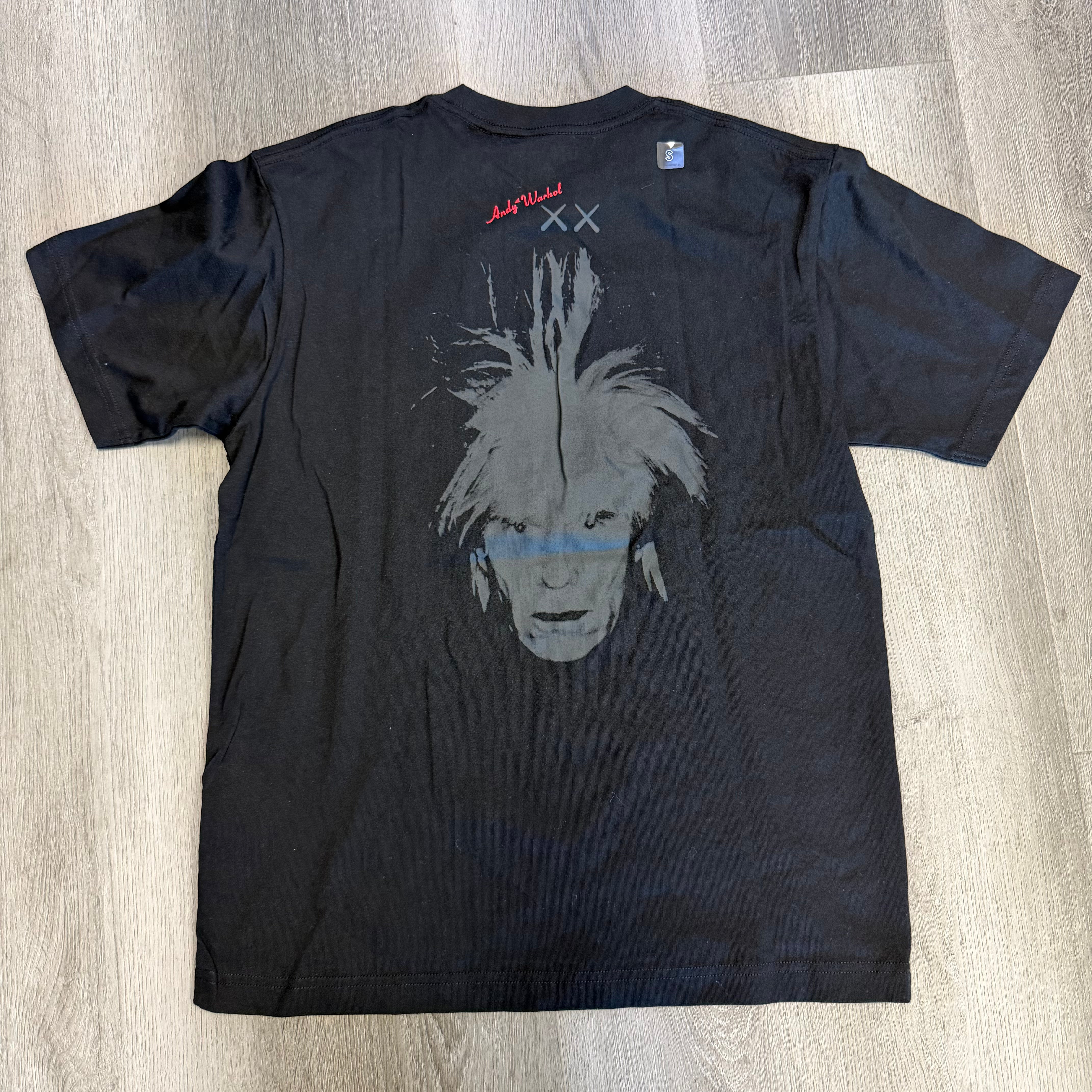 KAWS x Warhol UT Graphic 476352 T-shirt Black