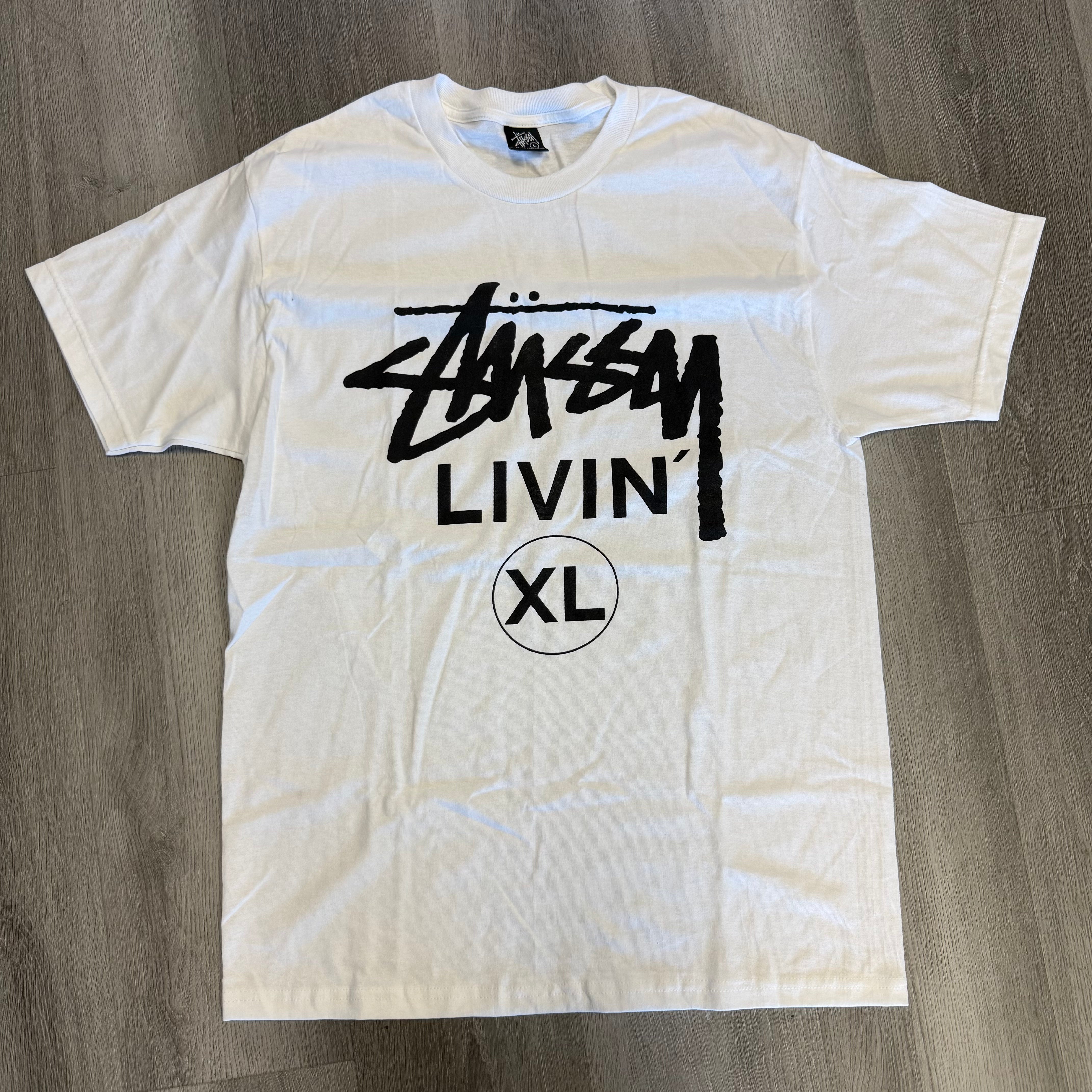 Stussy Livin' XL Tee White