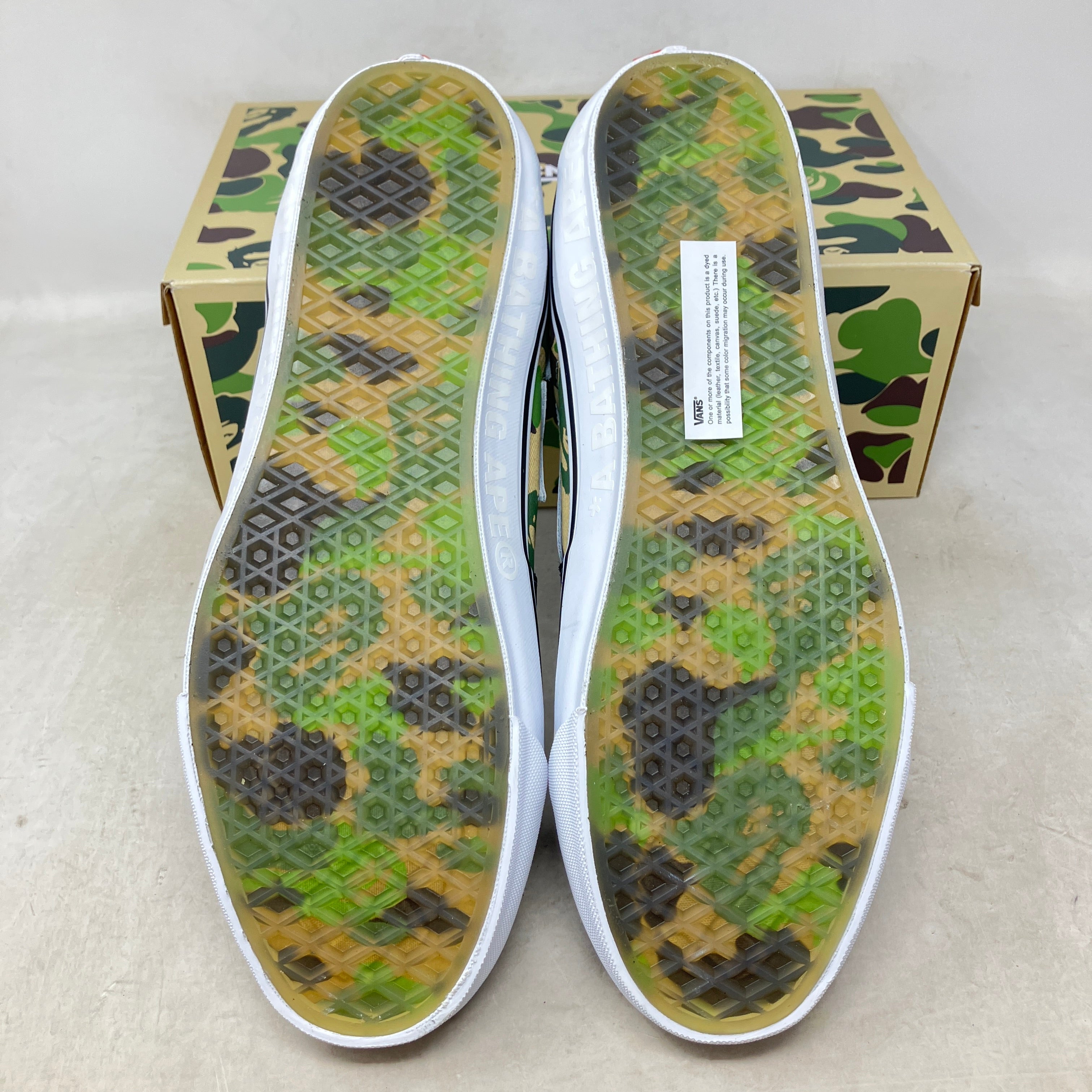 Vans LX Sk8-Mid Bape ABC Camo Black Green