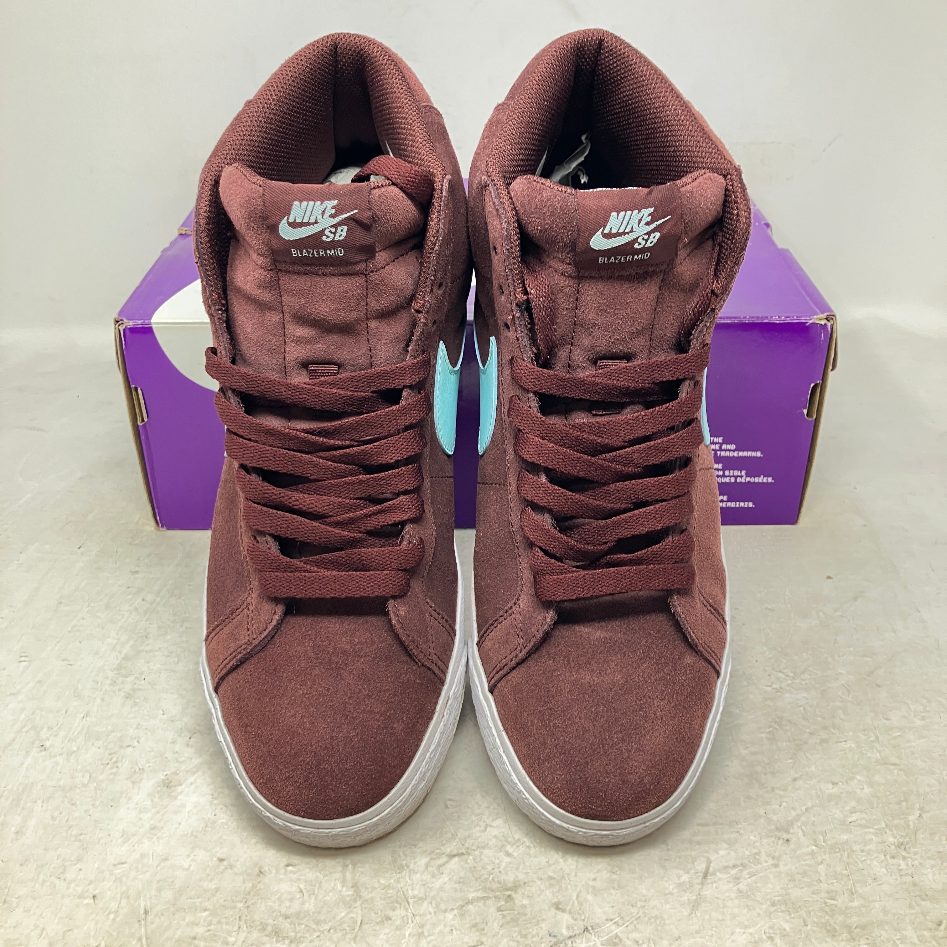 Nike Zoom Blazer Mid SB Mystic Dates Glacier Ice