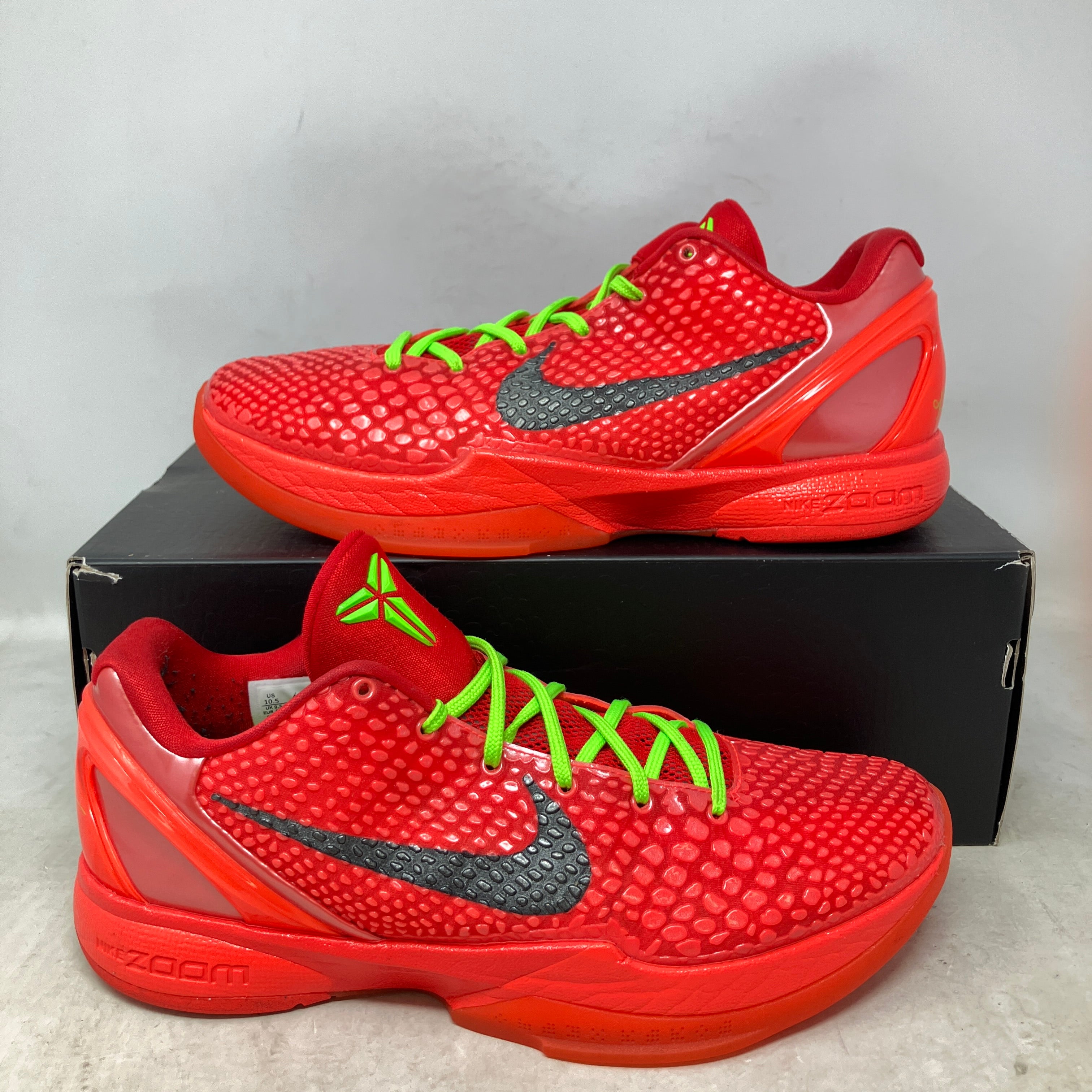 Nike Kobe 6 Protro Reverse Grinch