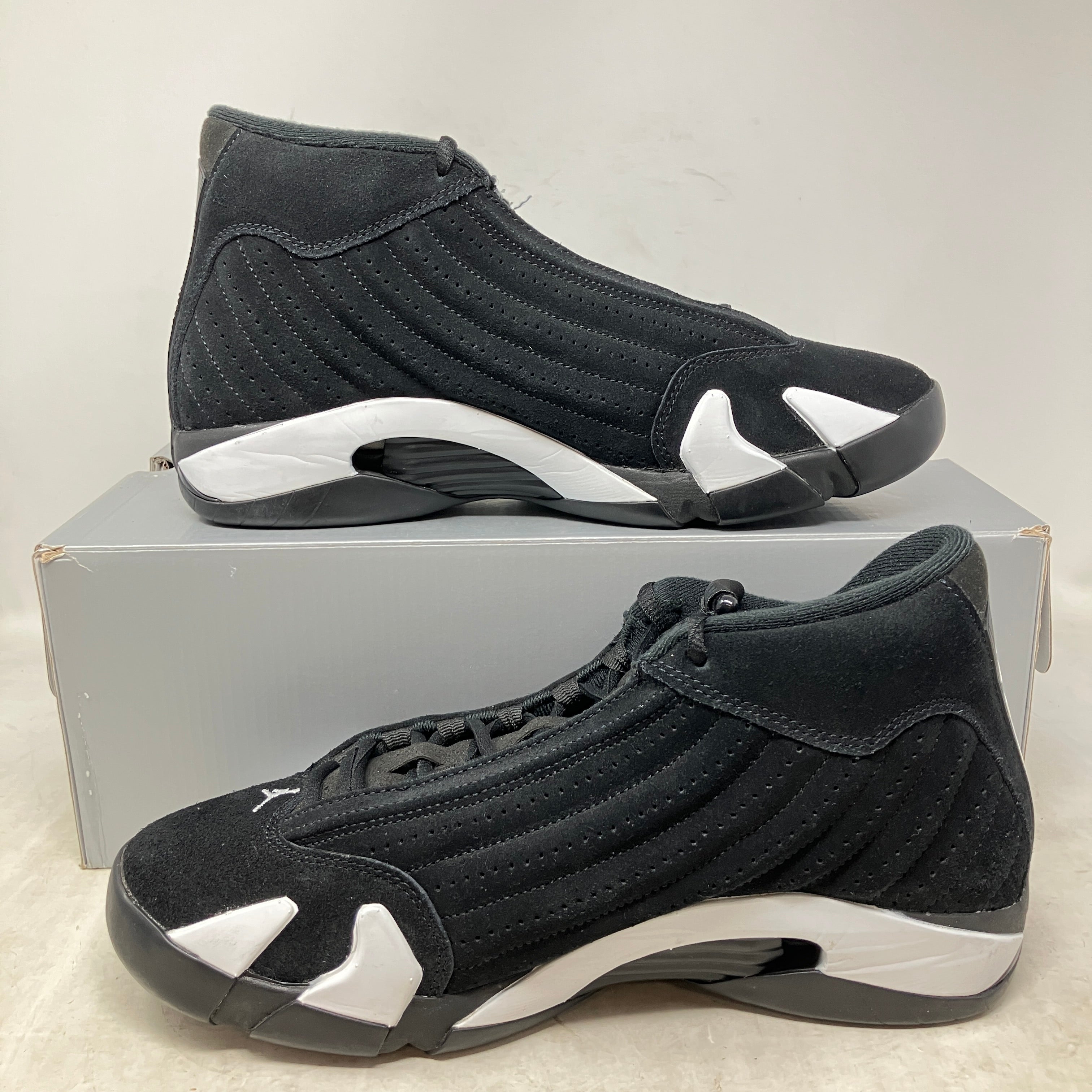 Jordan 14 Retro Black White