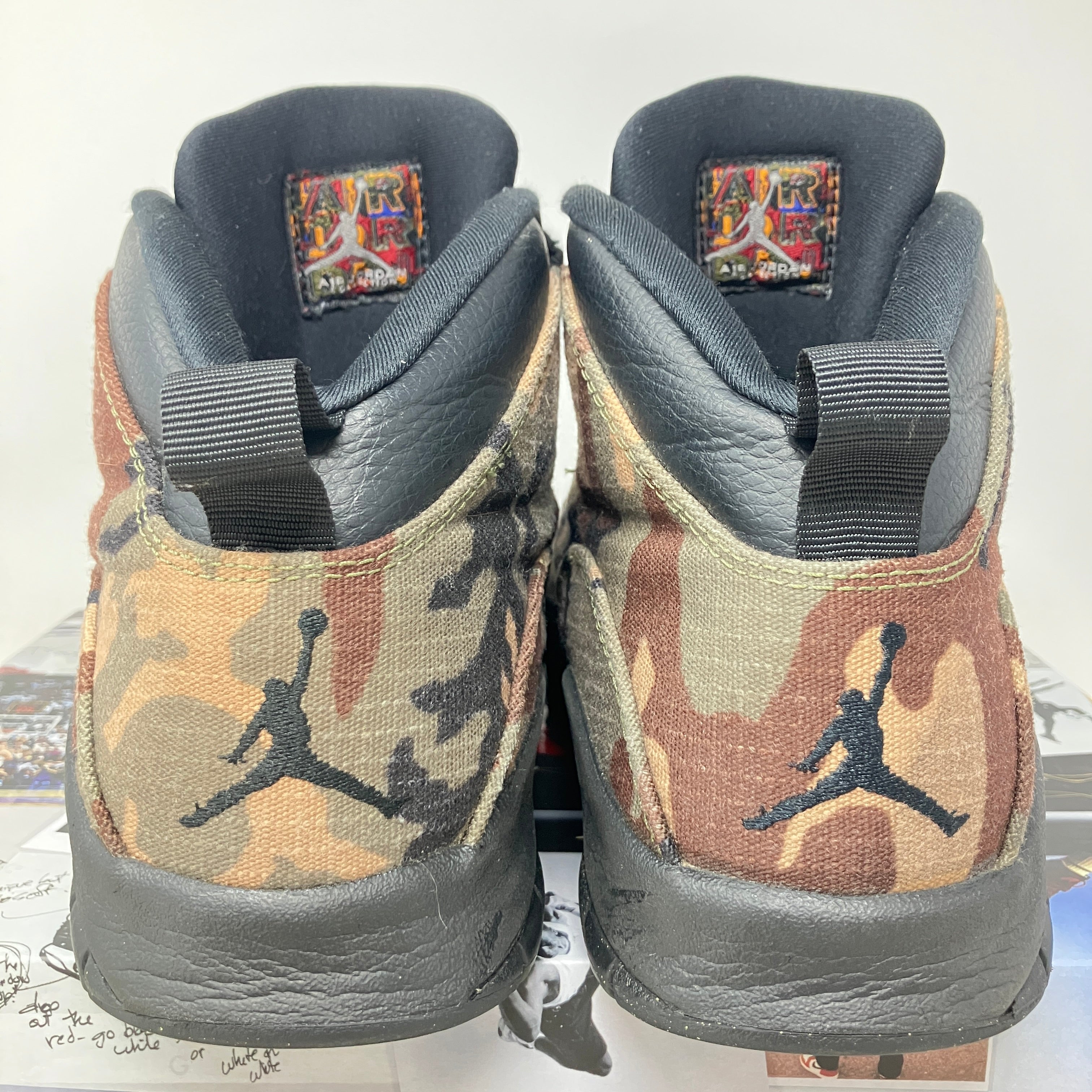 Jordan 10 Retro Woodland Camo