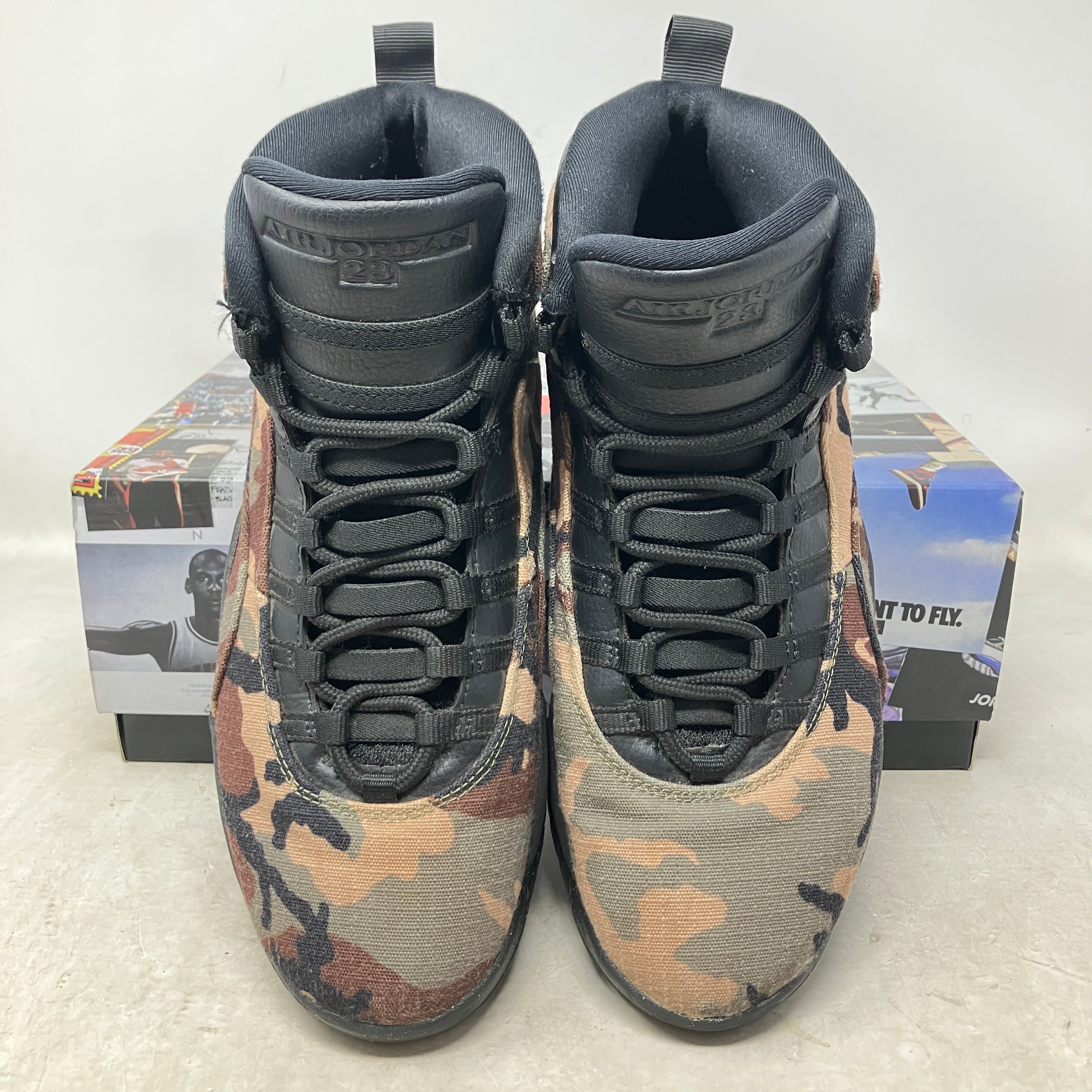 Jordan 10 Retro Woodland Camo