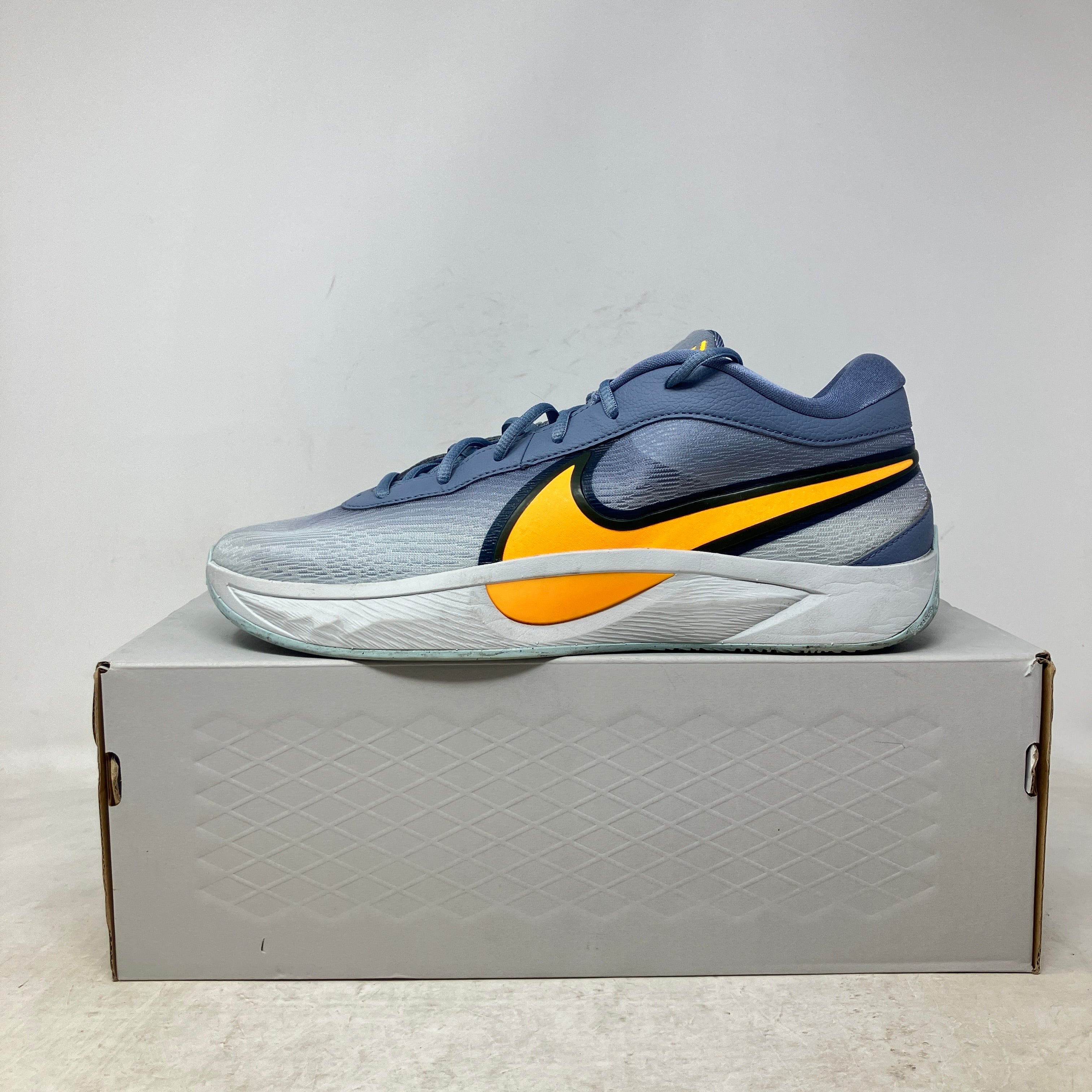 Nike Giannis Zoom Freak 6 Ashen Slate Laser Orange