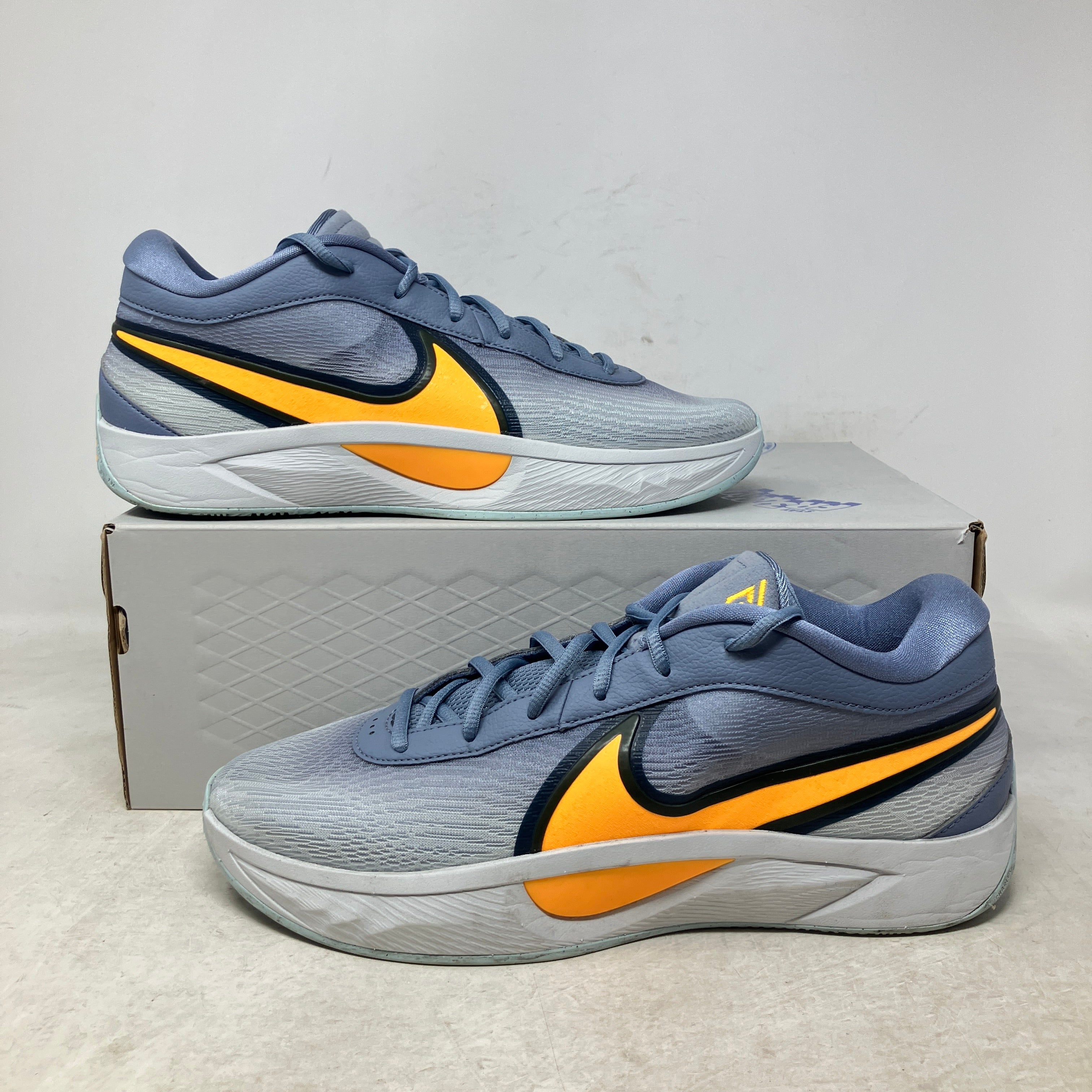 Nike Giannis Zoom Freak 6 Ashen Slate Laser Orange