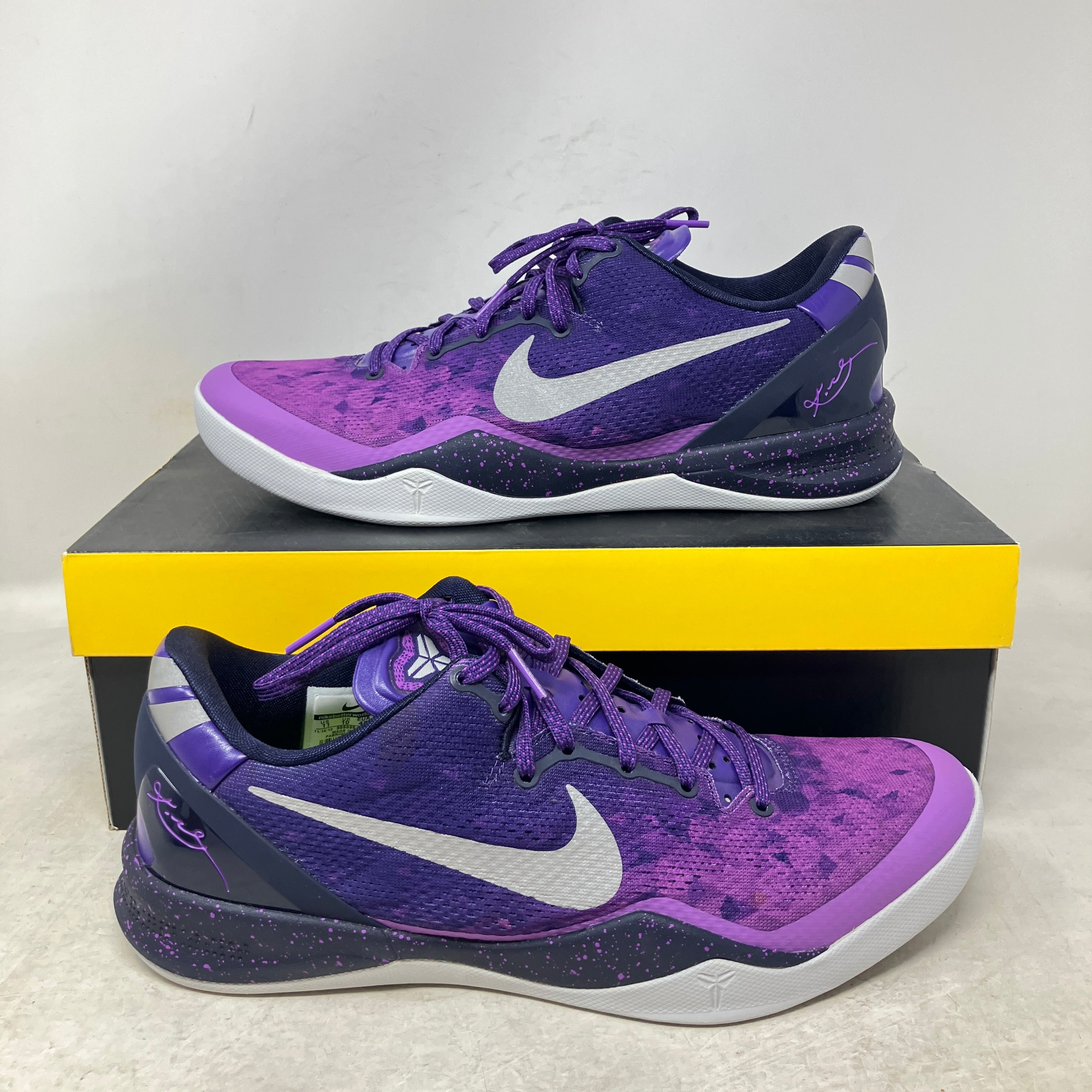 Nike Kobe 8 Playoffs Purple Platinum