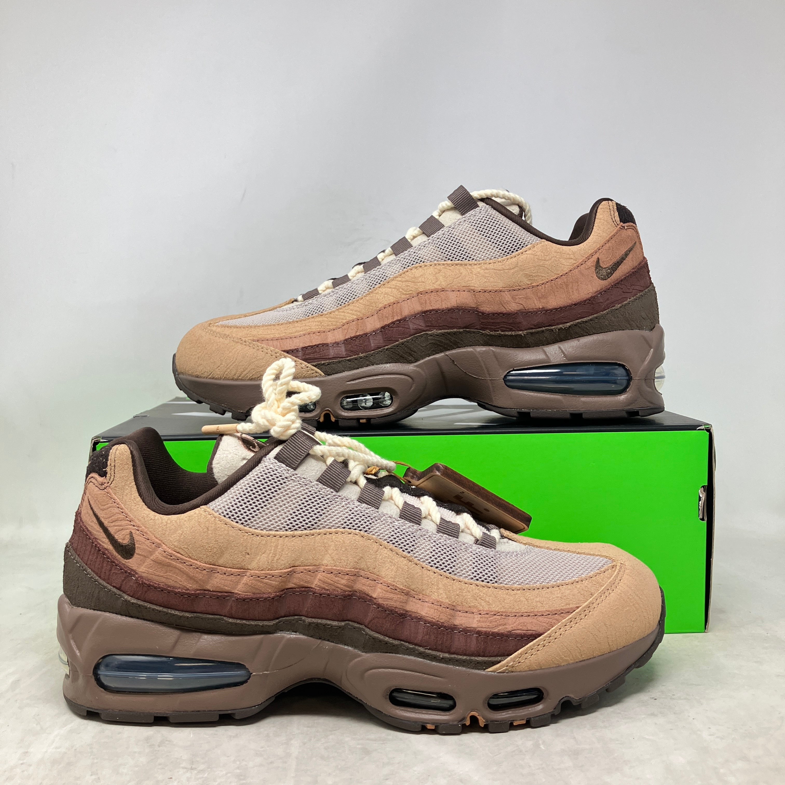 Nike Air Max 95 Big Bubble Ducks of a Feather Oregon Ducks Lumber Yard