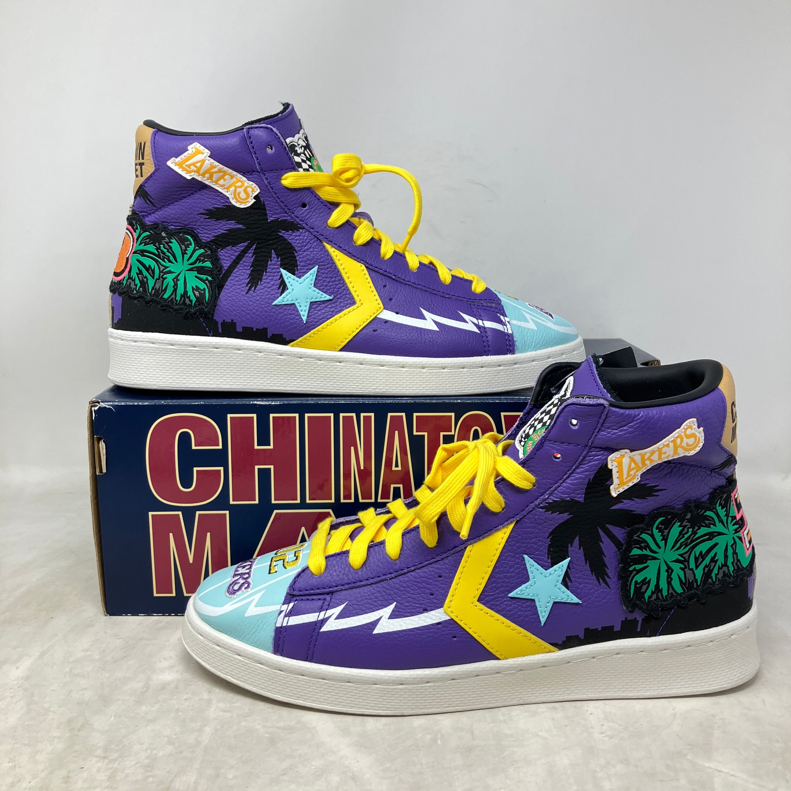Converse Pro Leather Chinatown Market NBA Los Angeles Lakers