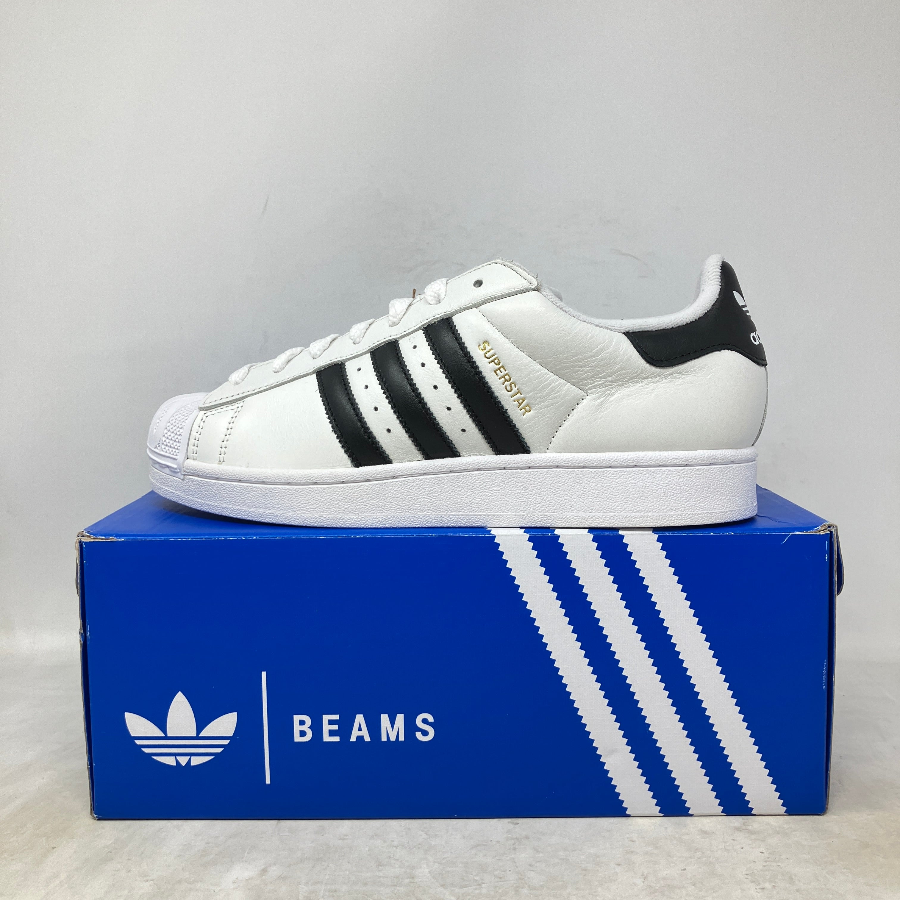 adidas Superstar Beams White Black