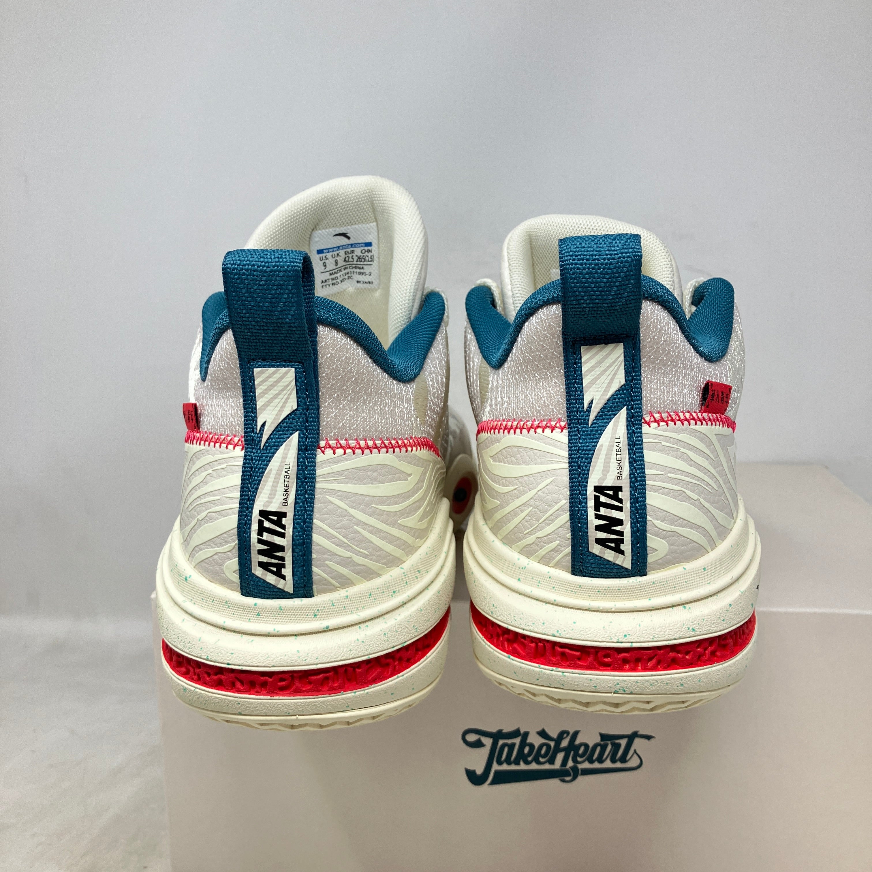 Wah Yan Ching Nin x Anta Attack 1.0 White
