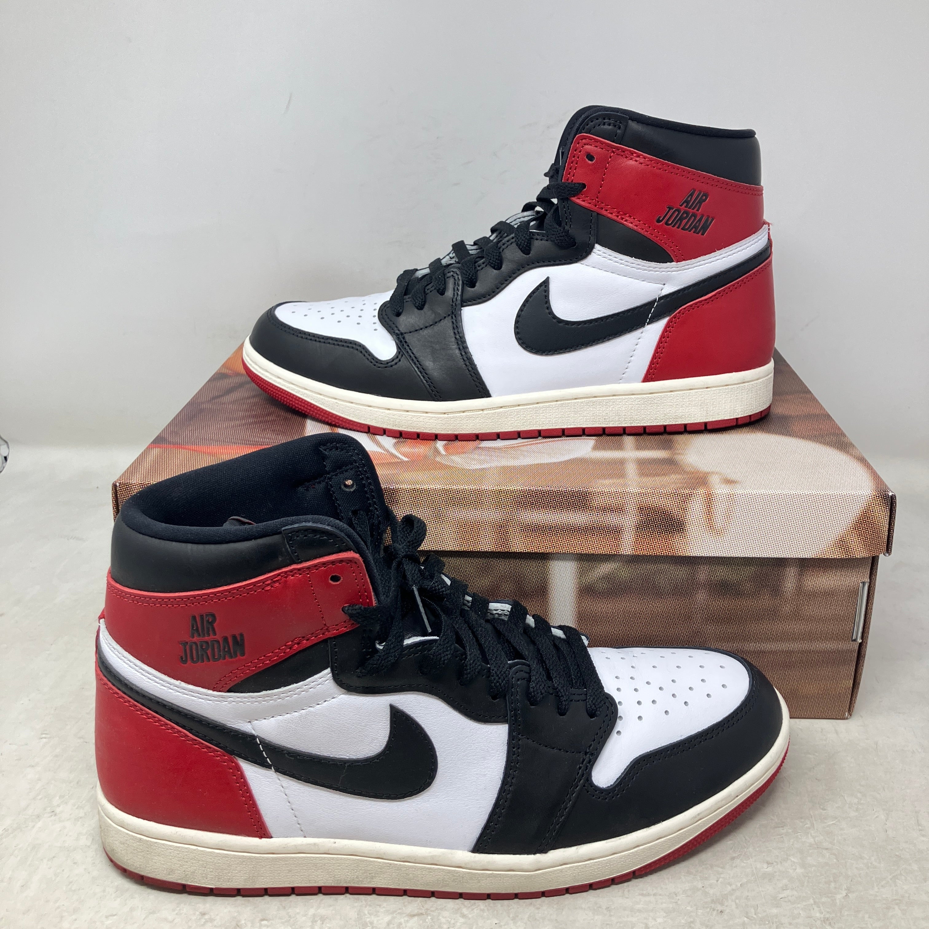 Jordan 1 Retro High OG Black Toe Reimagined