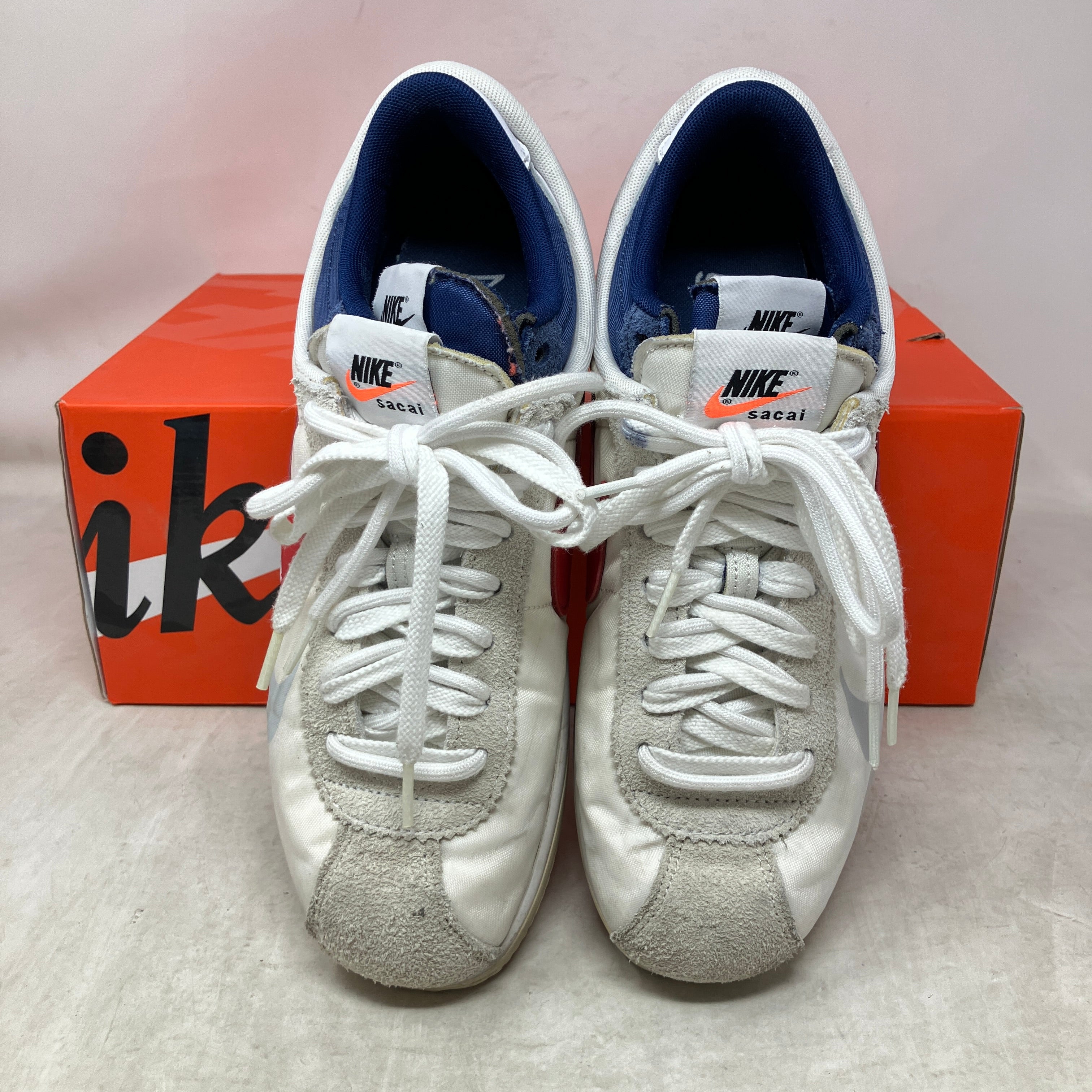 Nike Zoom Cortez SP sacai White University Red Blue