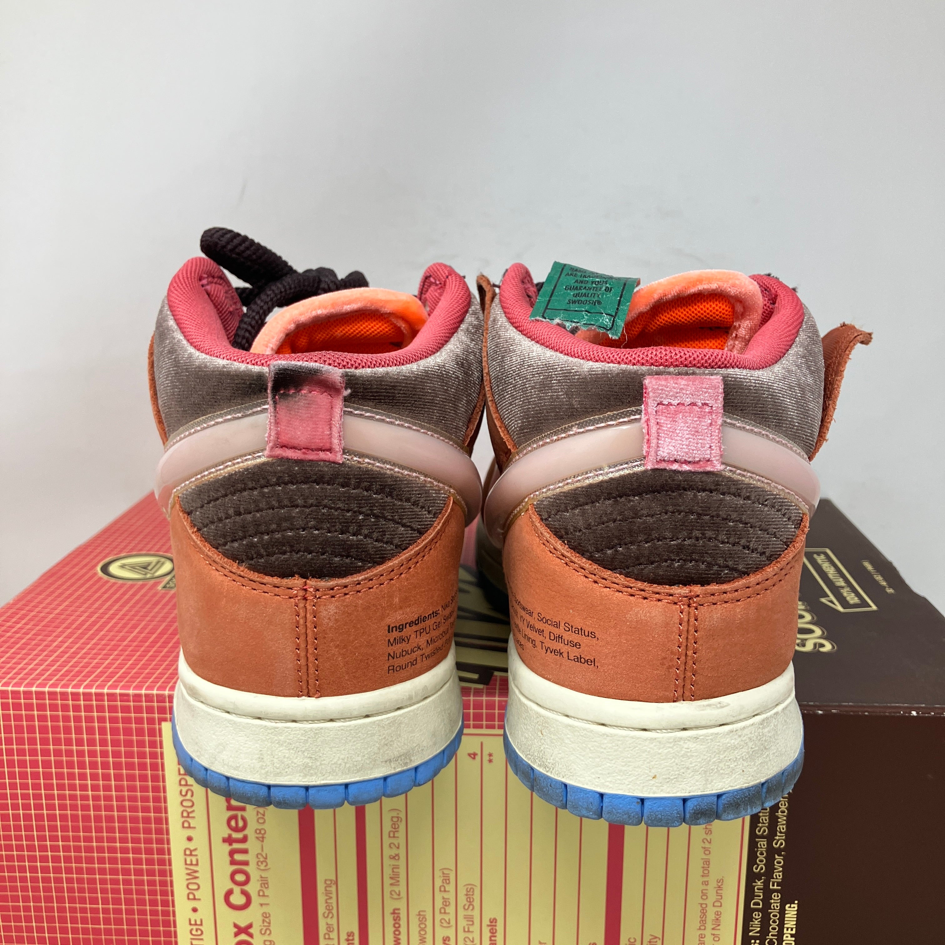 Nike Dunk Mid Social Status Free Lunch Chocolate Milk