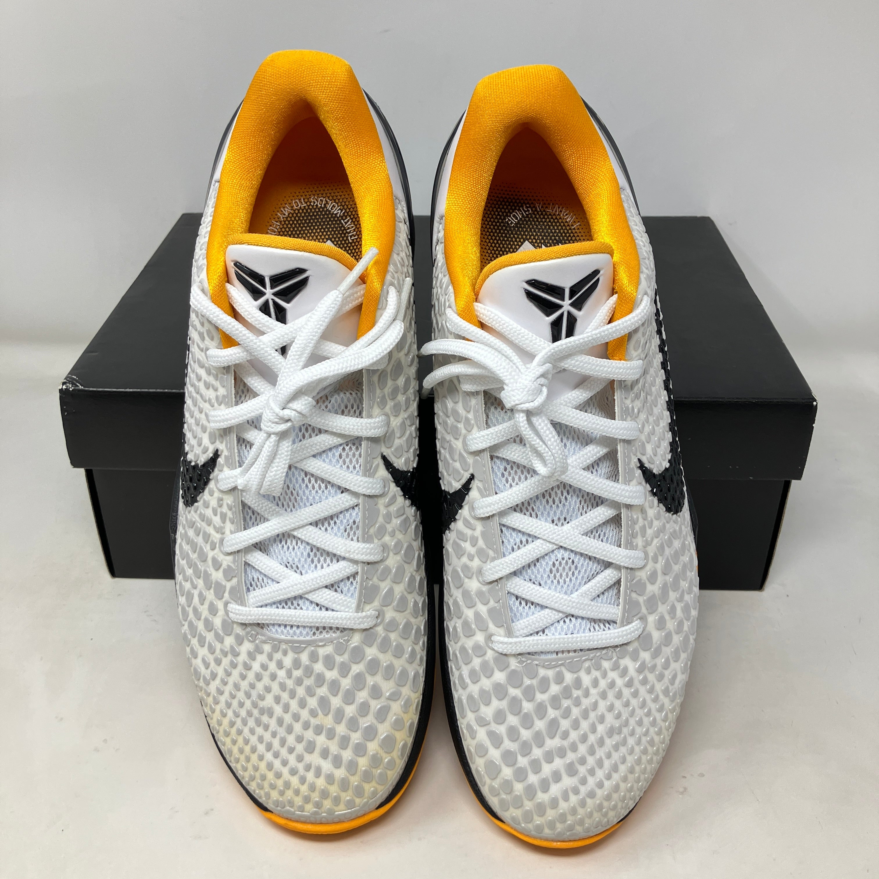 Kobe 6 Protro Playoff Pack White Del Sol