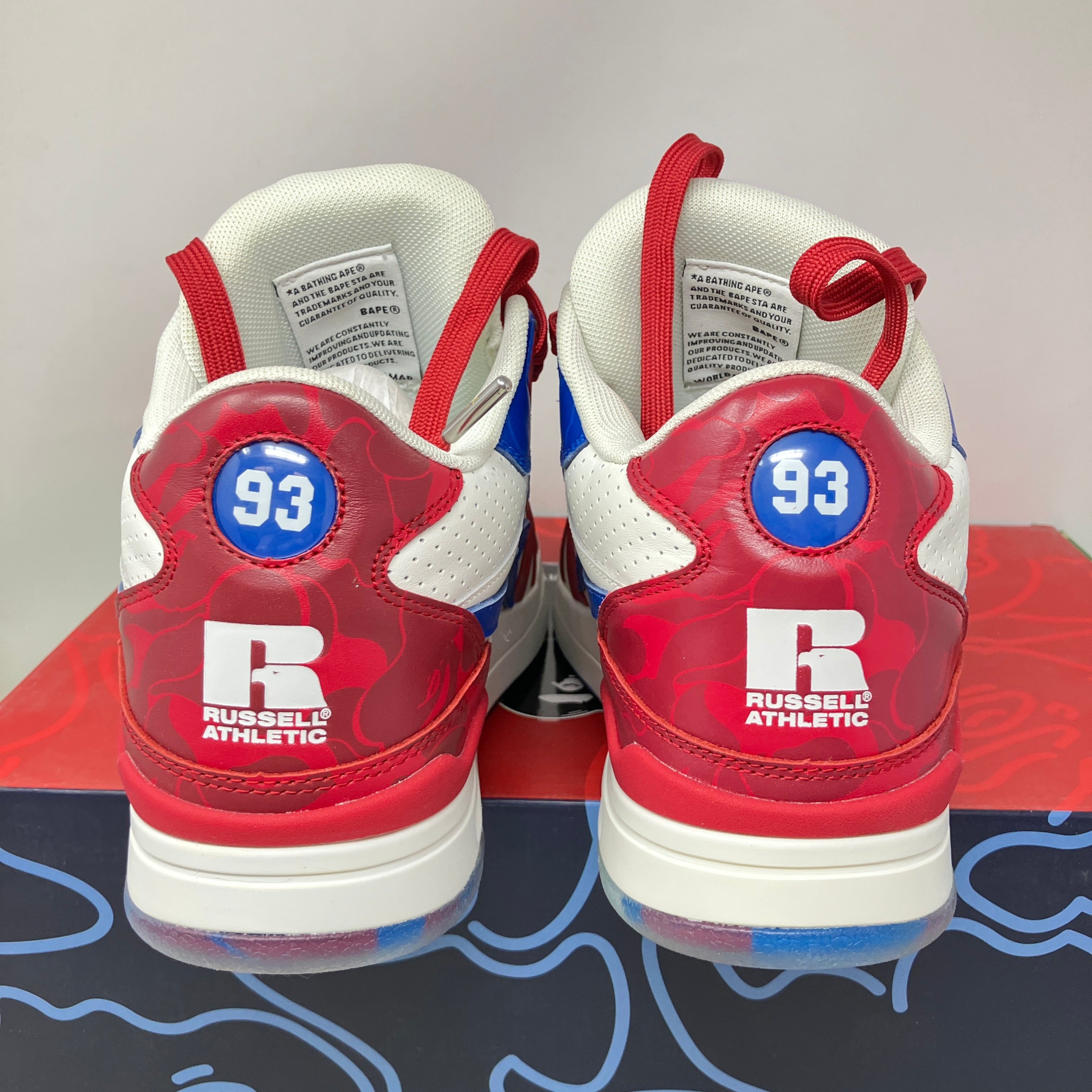 A Bathing Ape BAPE x Russell Clutch Sta""