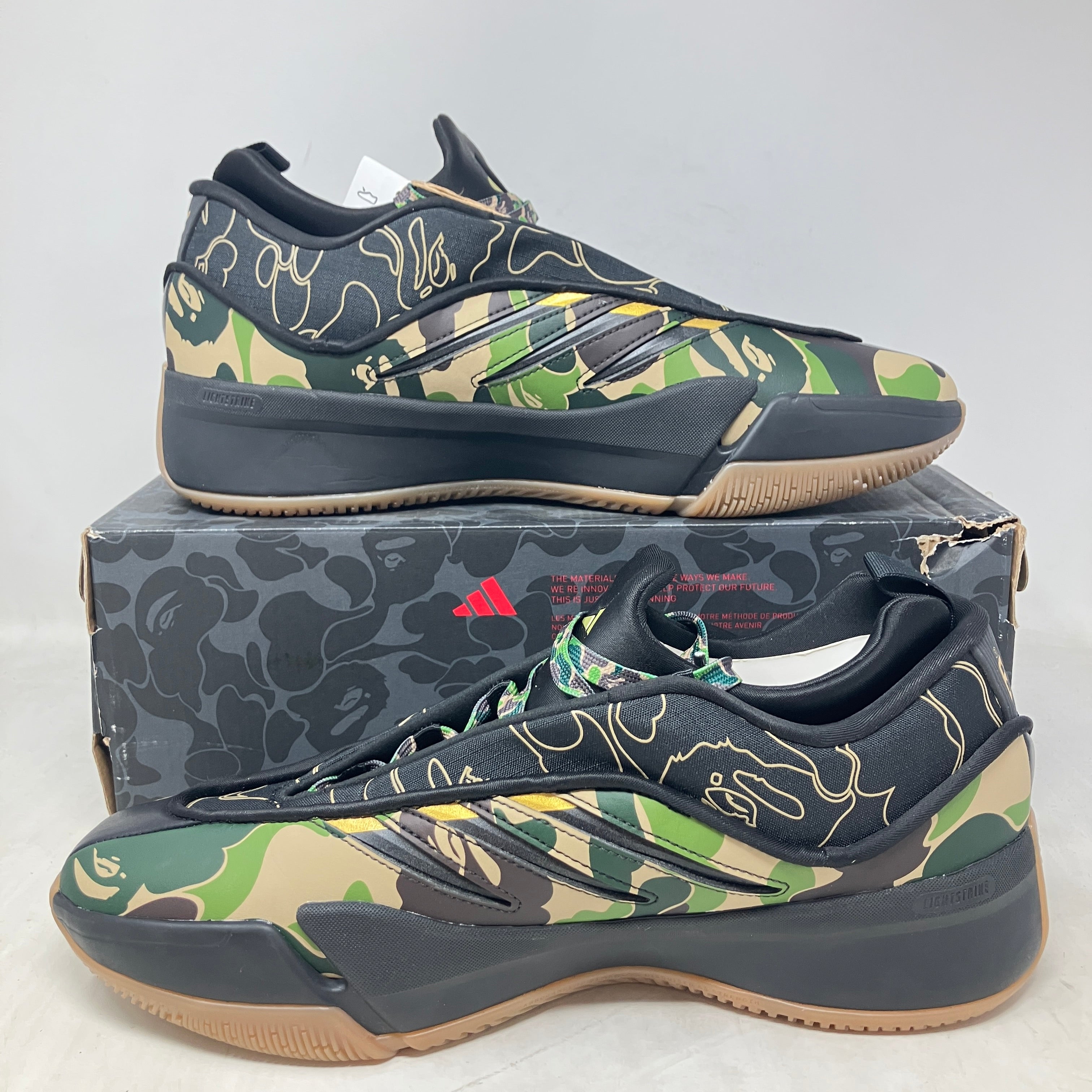 adidas Dame 9 Bape Black Green