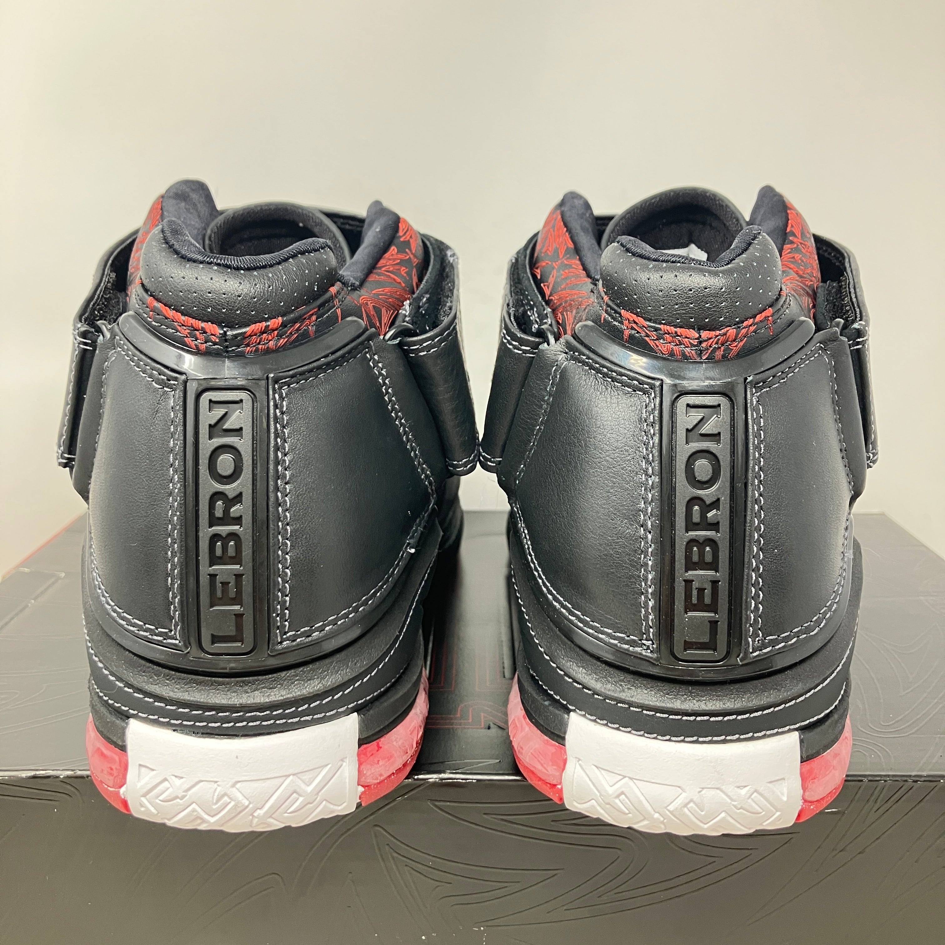 Nike LeBron Zoom 2 Black Crimson (2004)