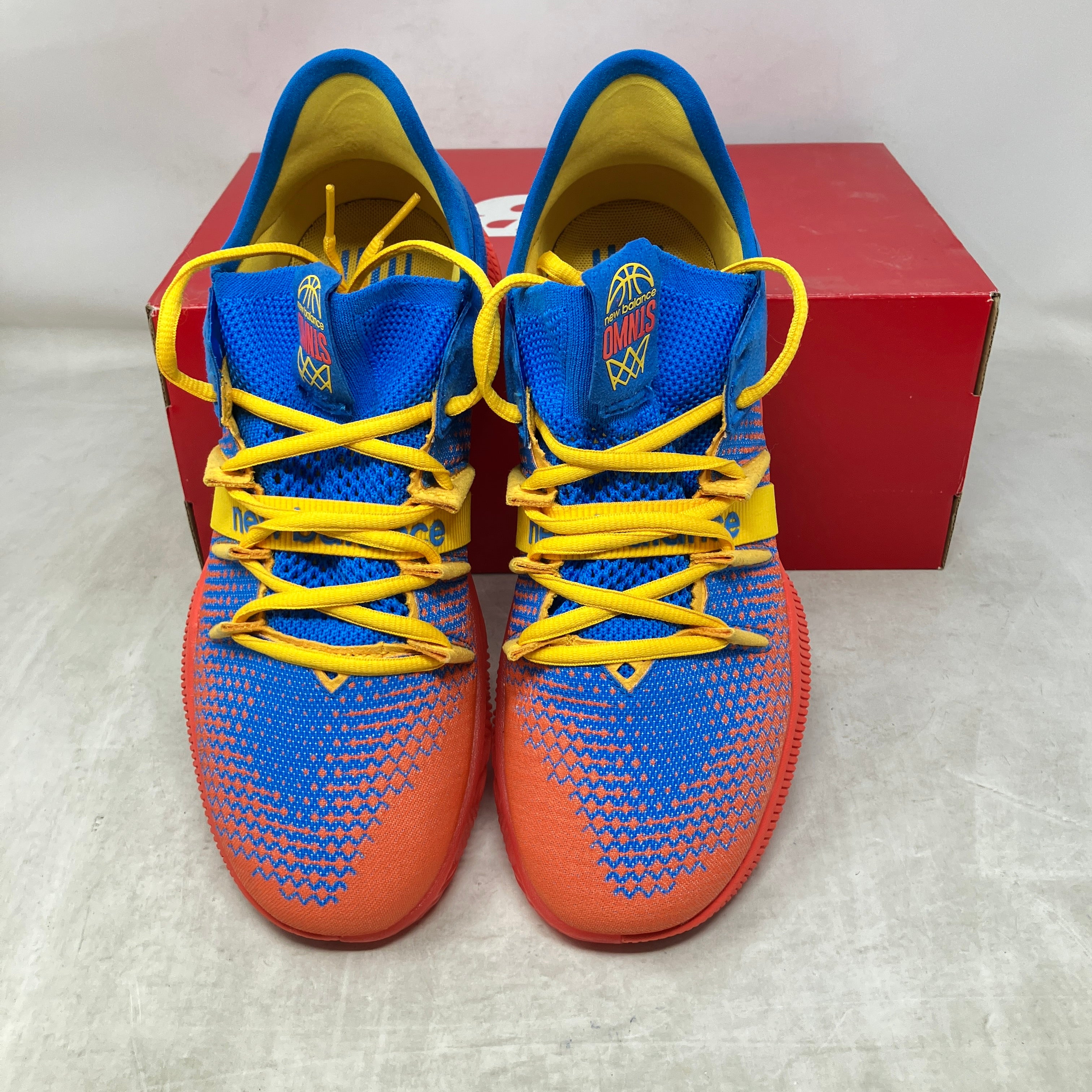 New Balance Omn1s Low Thunder Blue Sunset Kawhi Bbomnlok