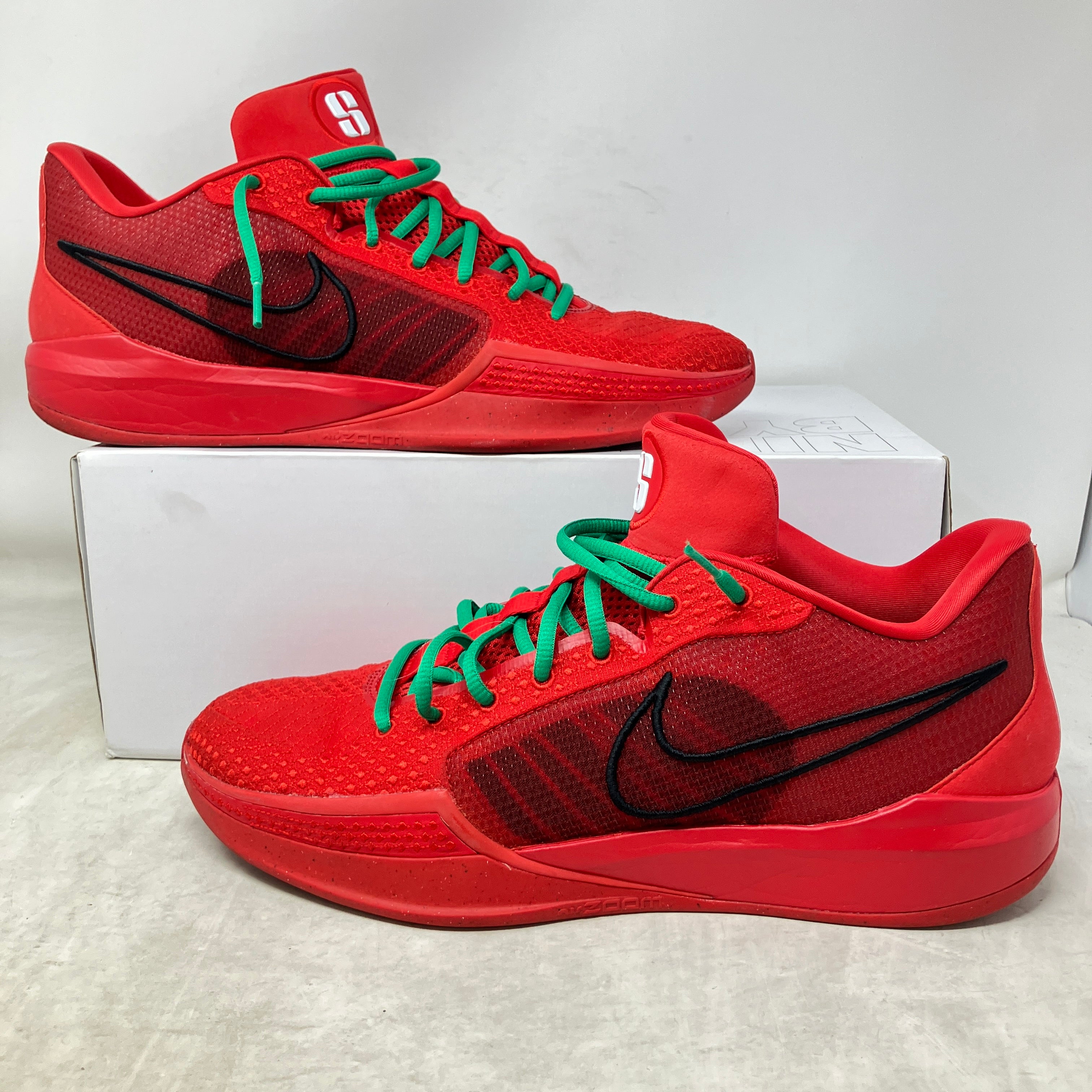 Nike By You Sabrina 1 Red Black