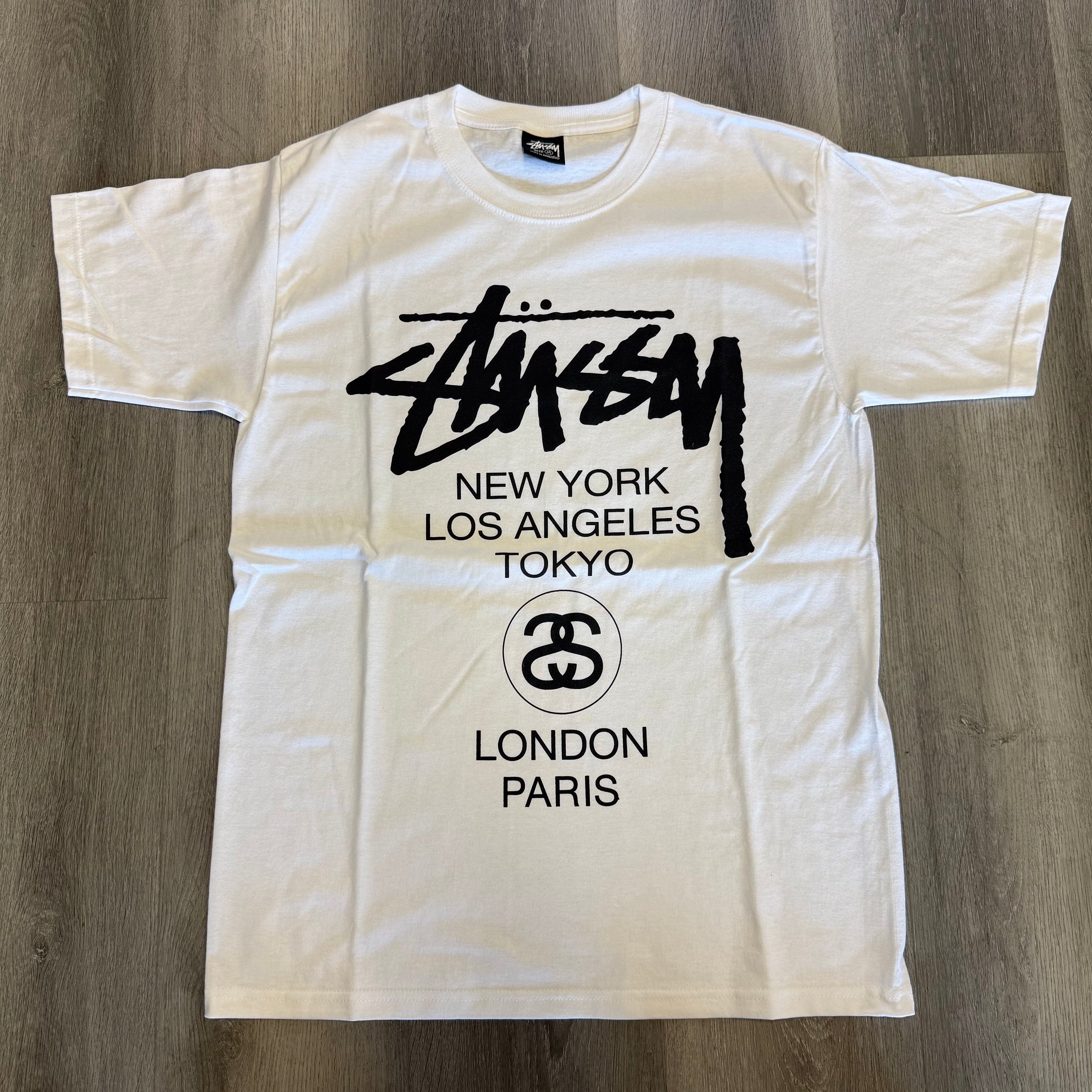 Stussy World Tour White