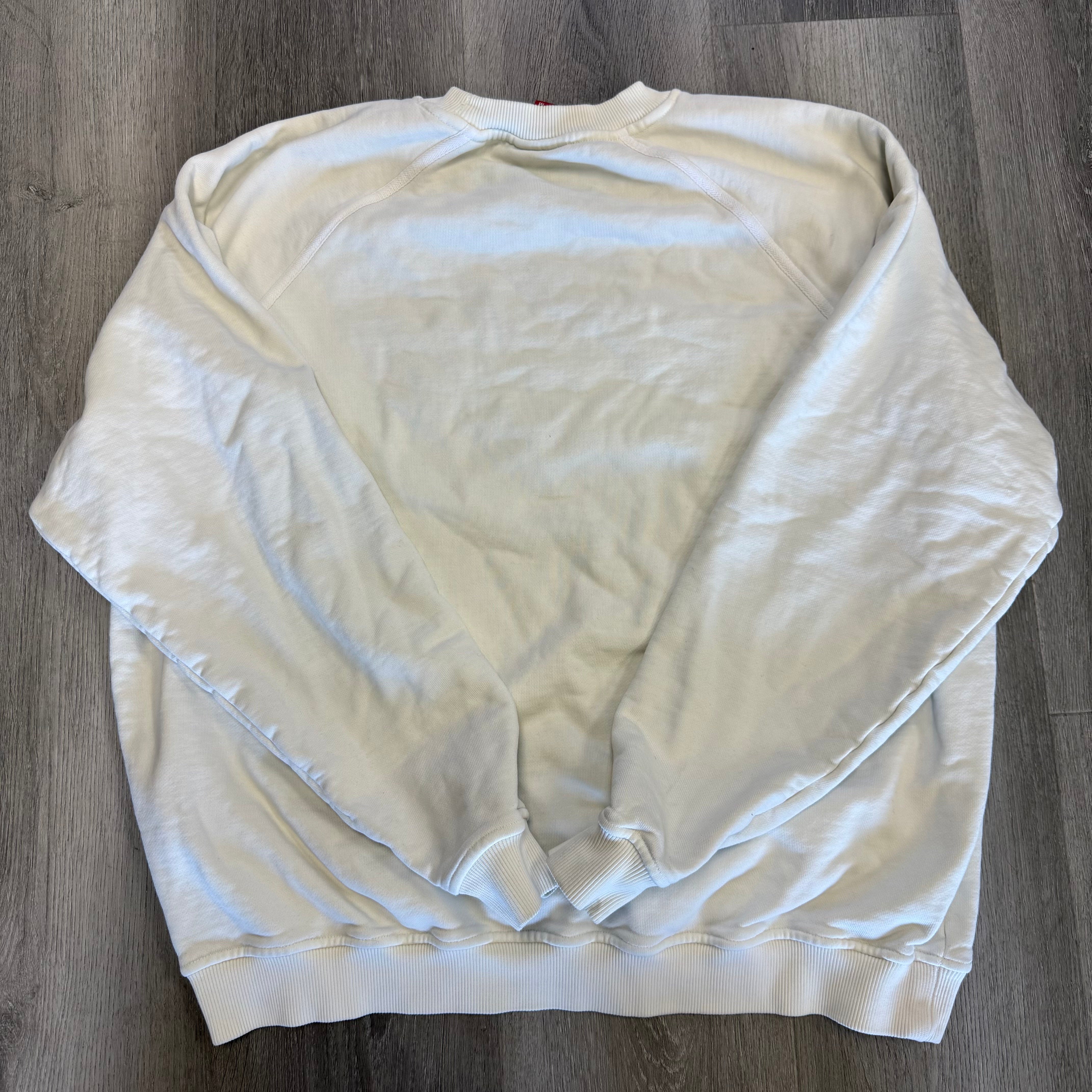 Kith x Coca-Cola Striped Crewneck Ivory