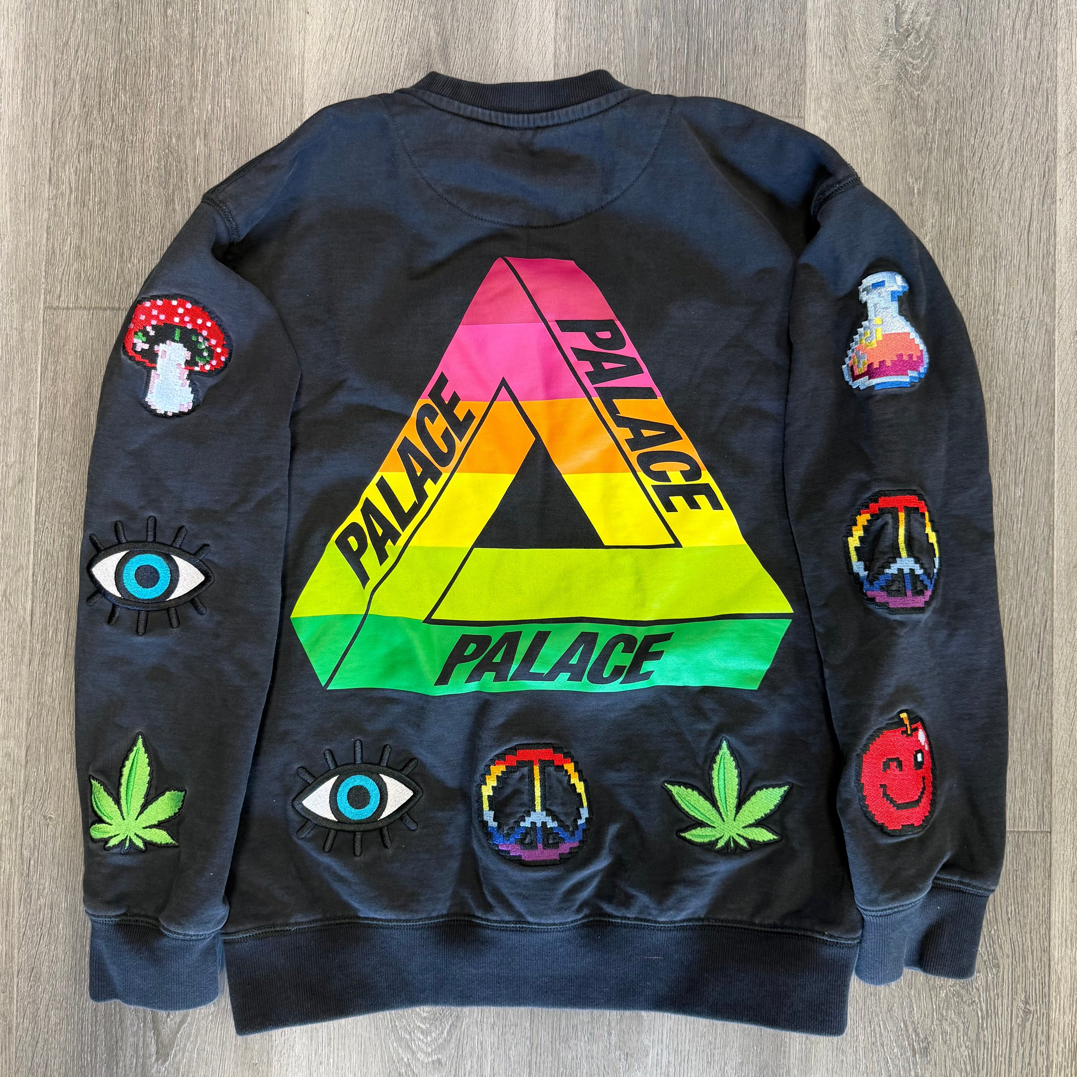Palace Mixed Media Bitmap Crew Black