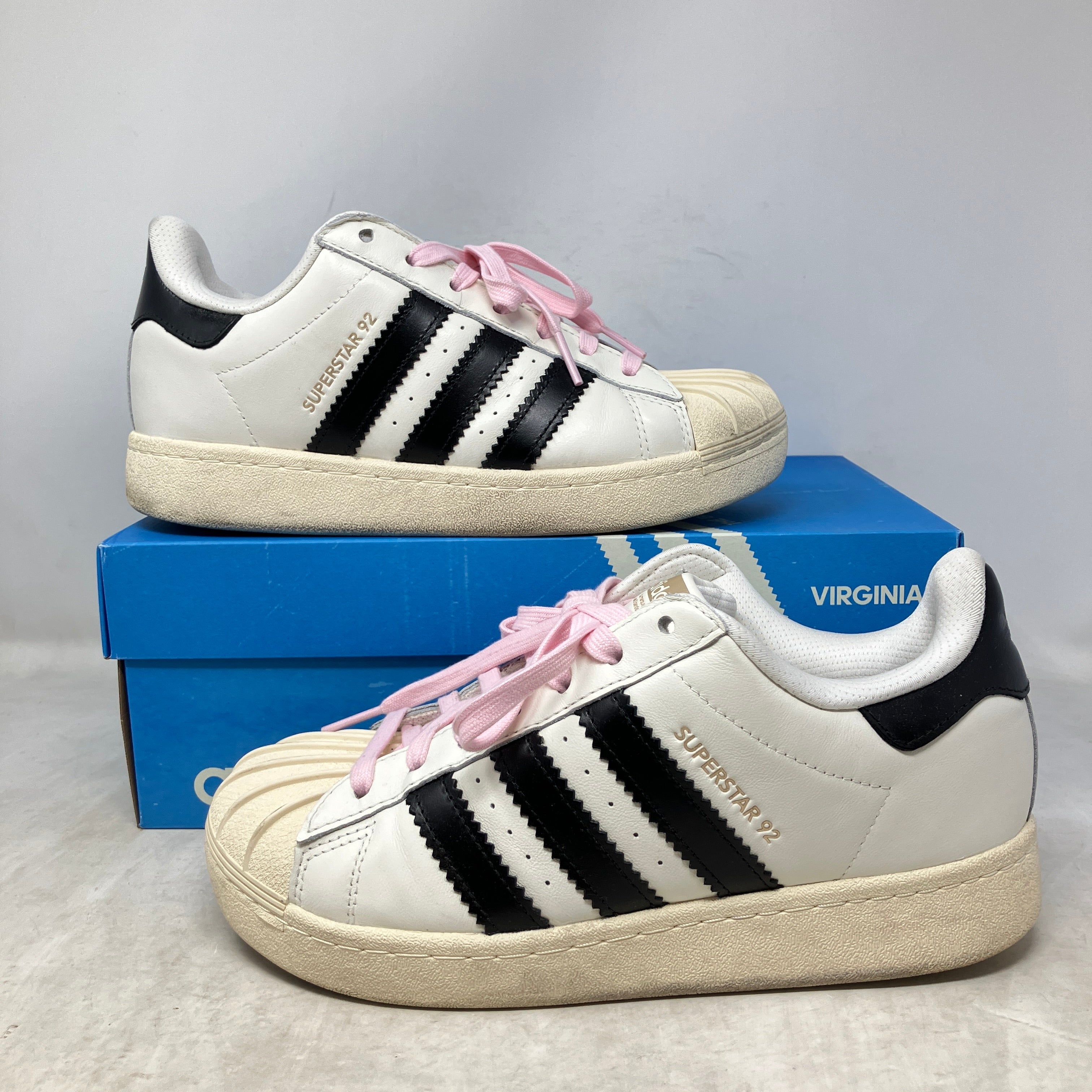 adidas Superstar 92 by Pharrell White Black
