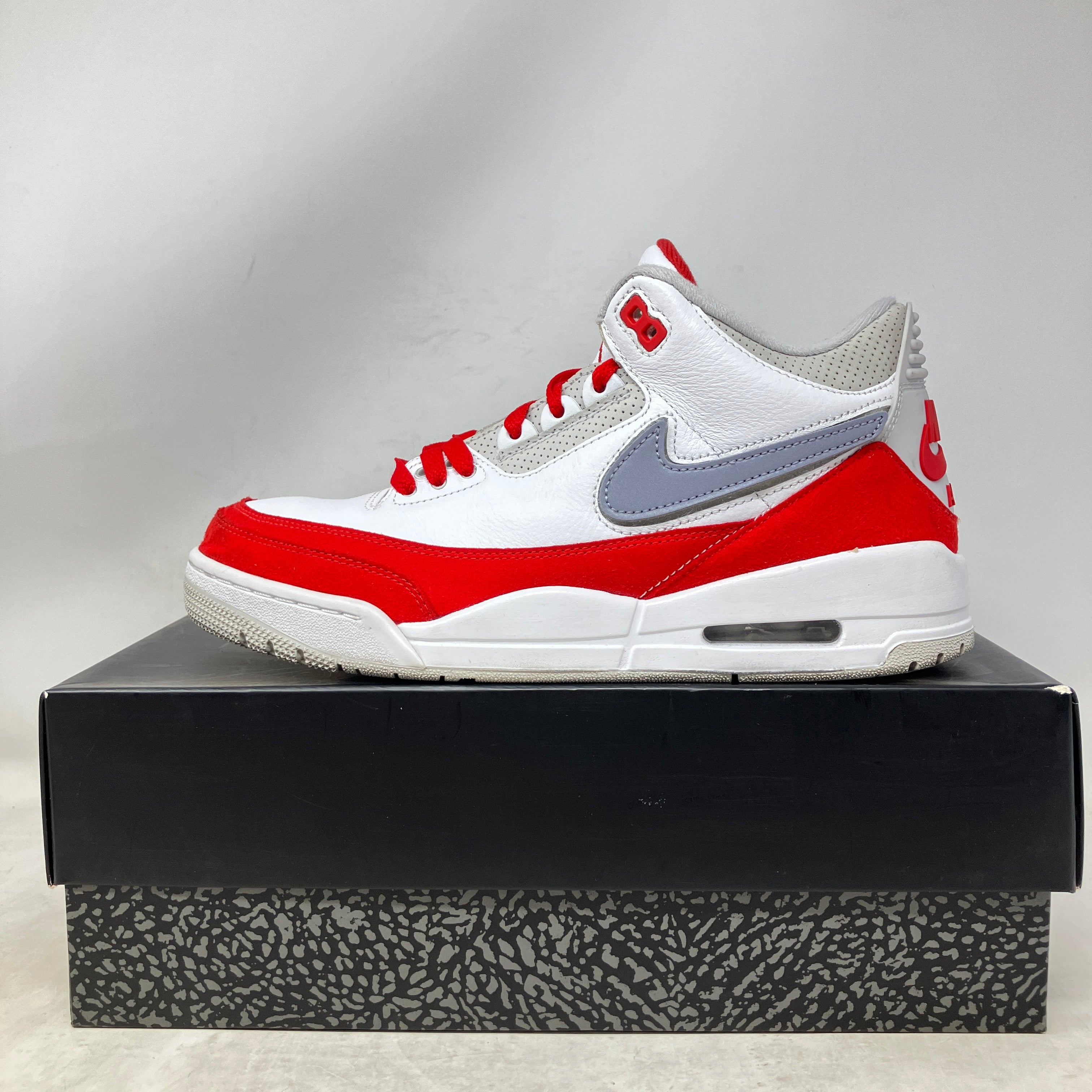 Jordan 3 Retro Tinker White University Red