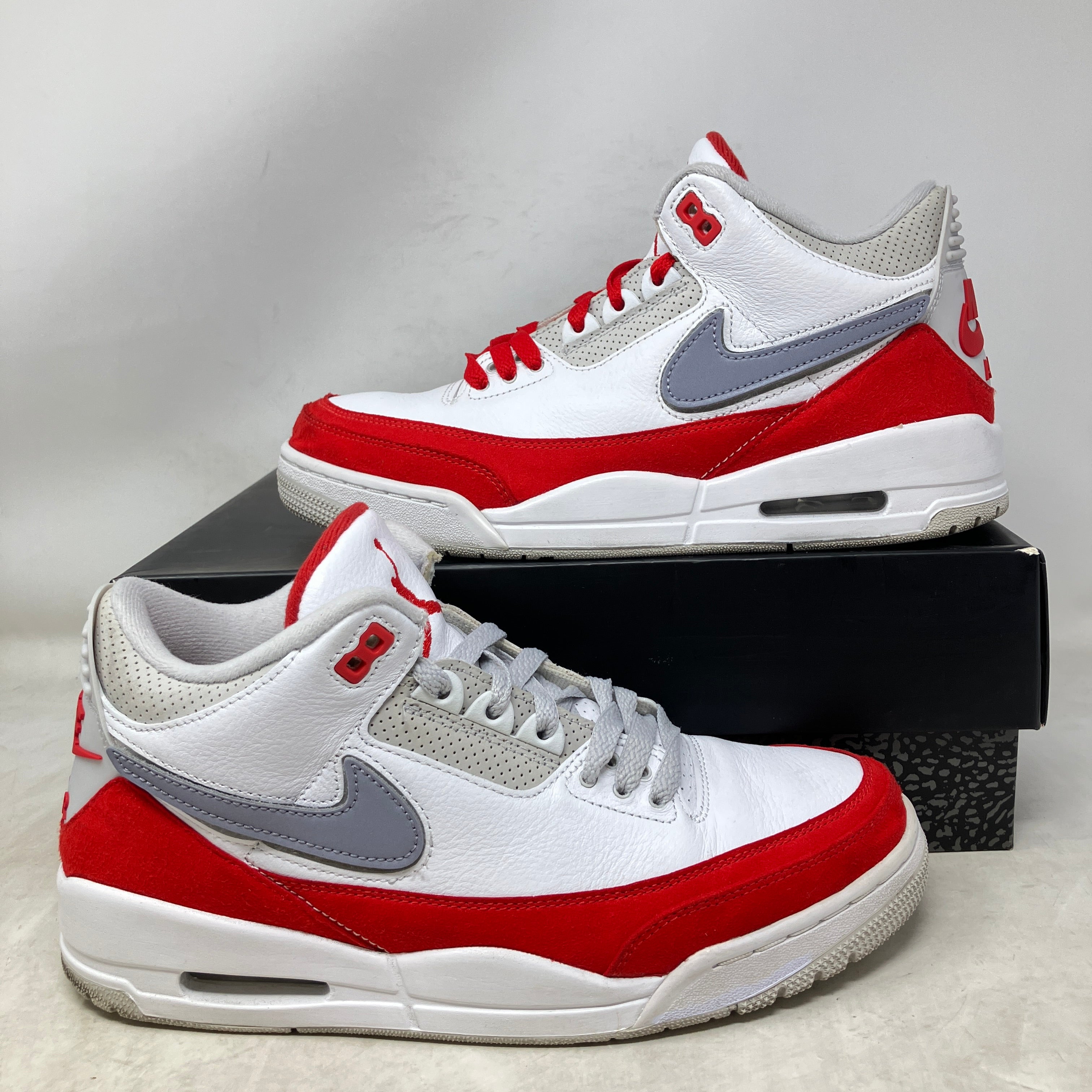 Jordan 3 Retro Tinker White University Red