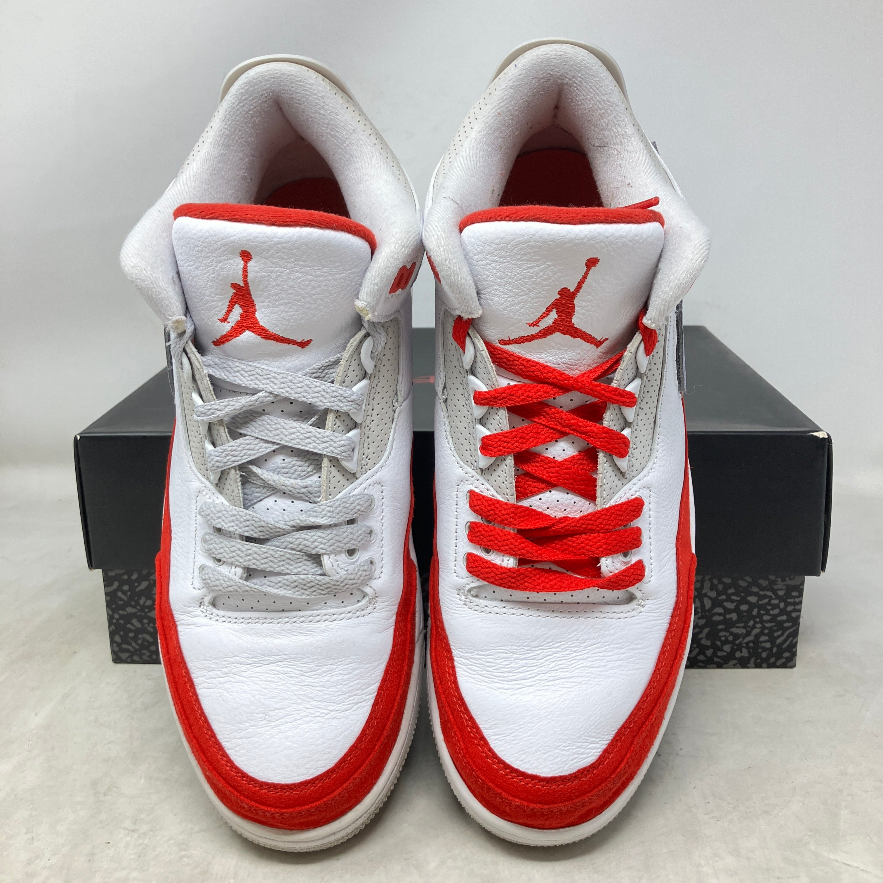 Jordan 3 Retro Tinker White University Red
