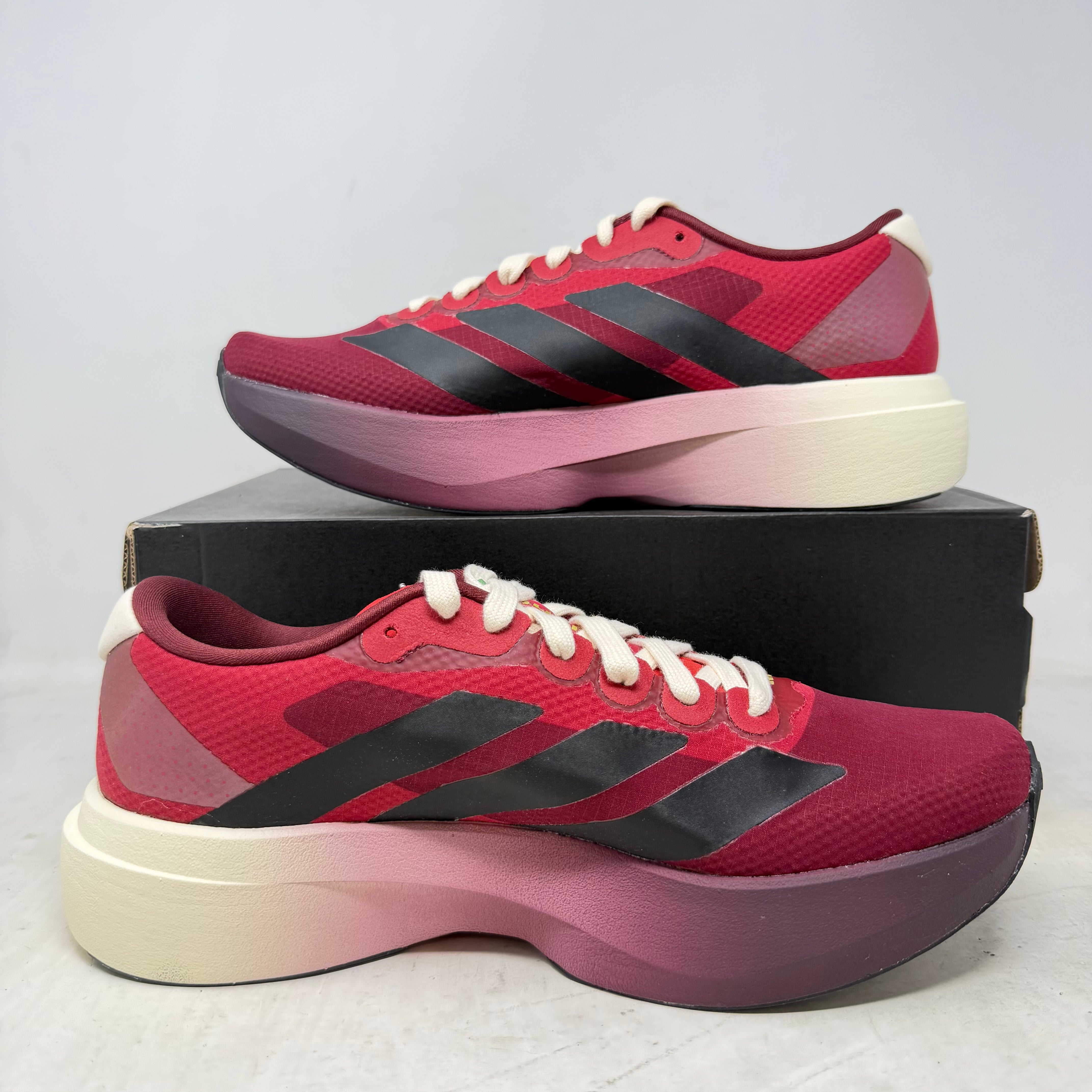 adidas Adizero Evo SL The Whitaker Group Do Not Duplicate 404 Peachtree Red Black