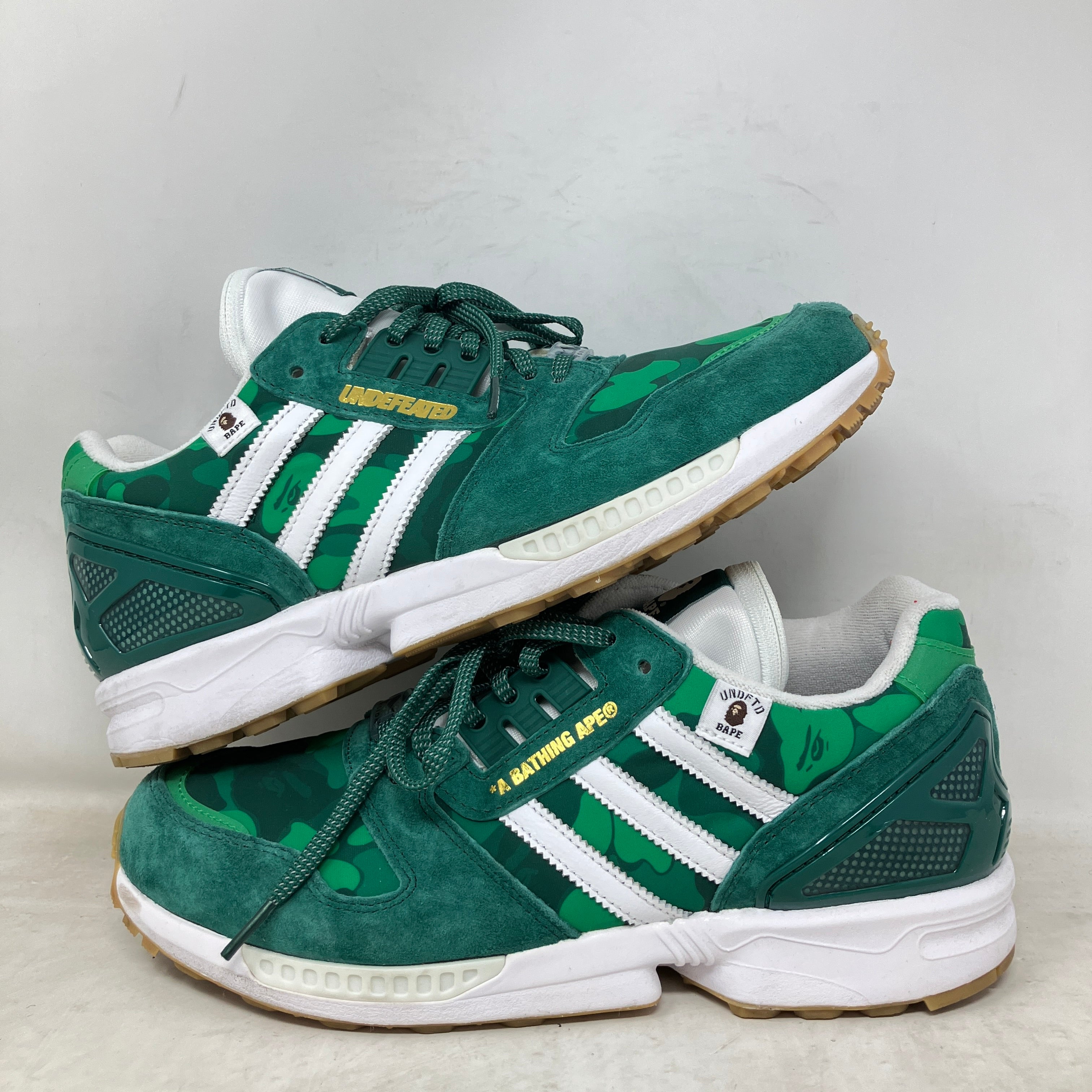 adidas ZX 8000 Bape Undefeated Green