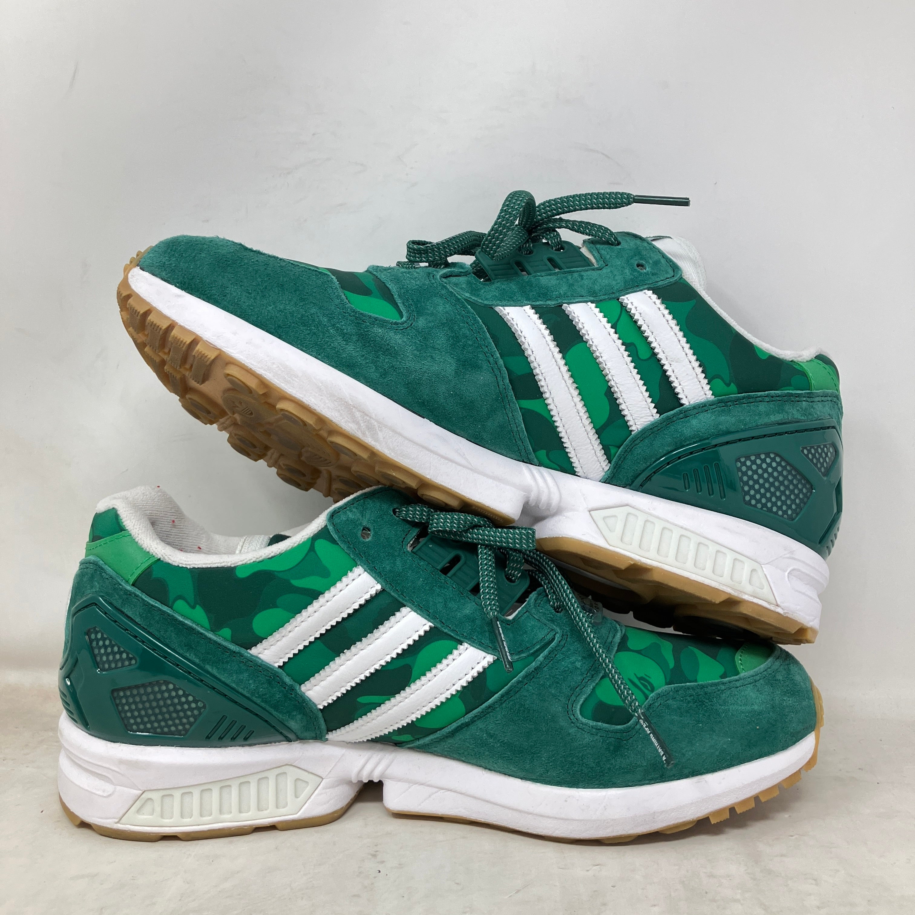 adidas ZX 8000 Bape Undefeated Green