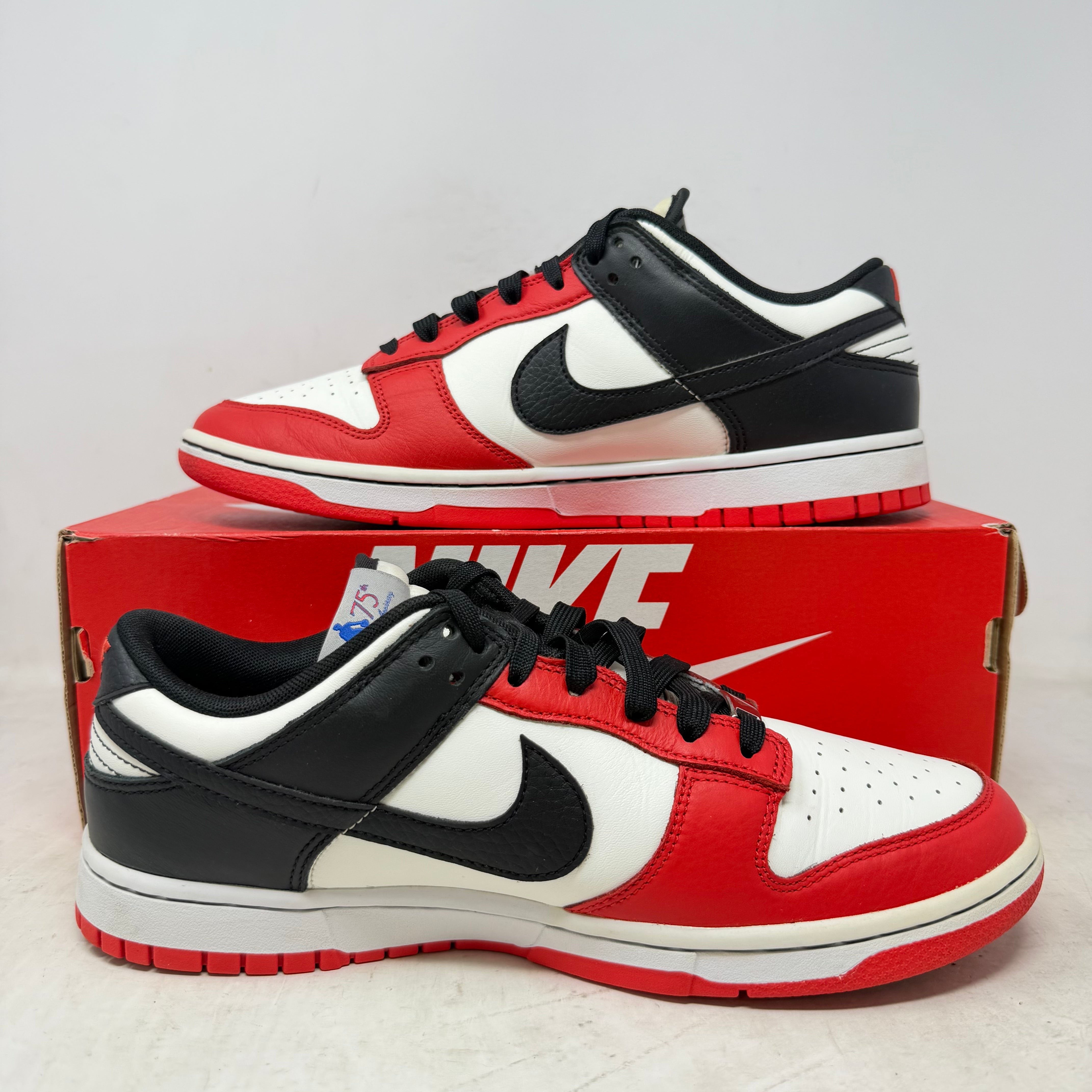 Nike Dunk Low EMB NBA 75th Anniversary Chicago