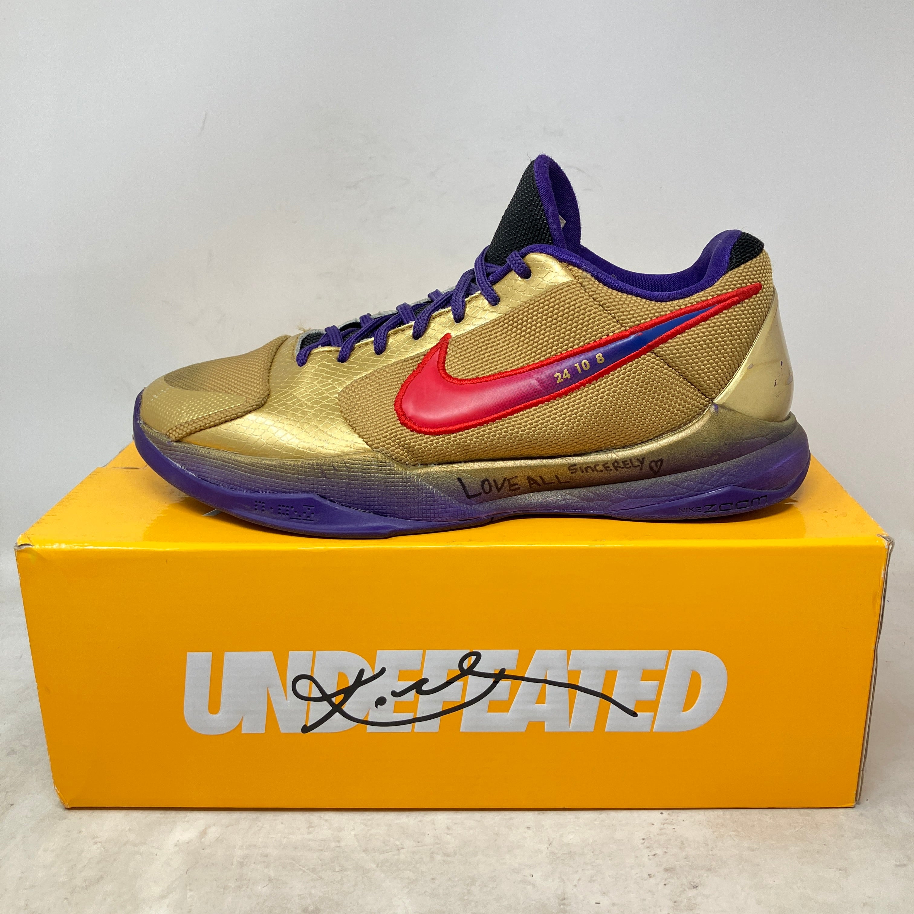 Nike Kobe 5 Protro Undefeated Hall of Fame