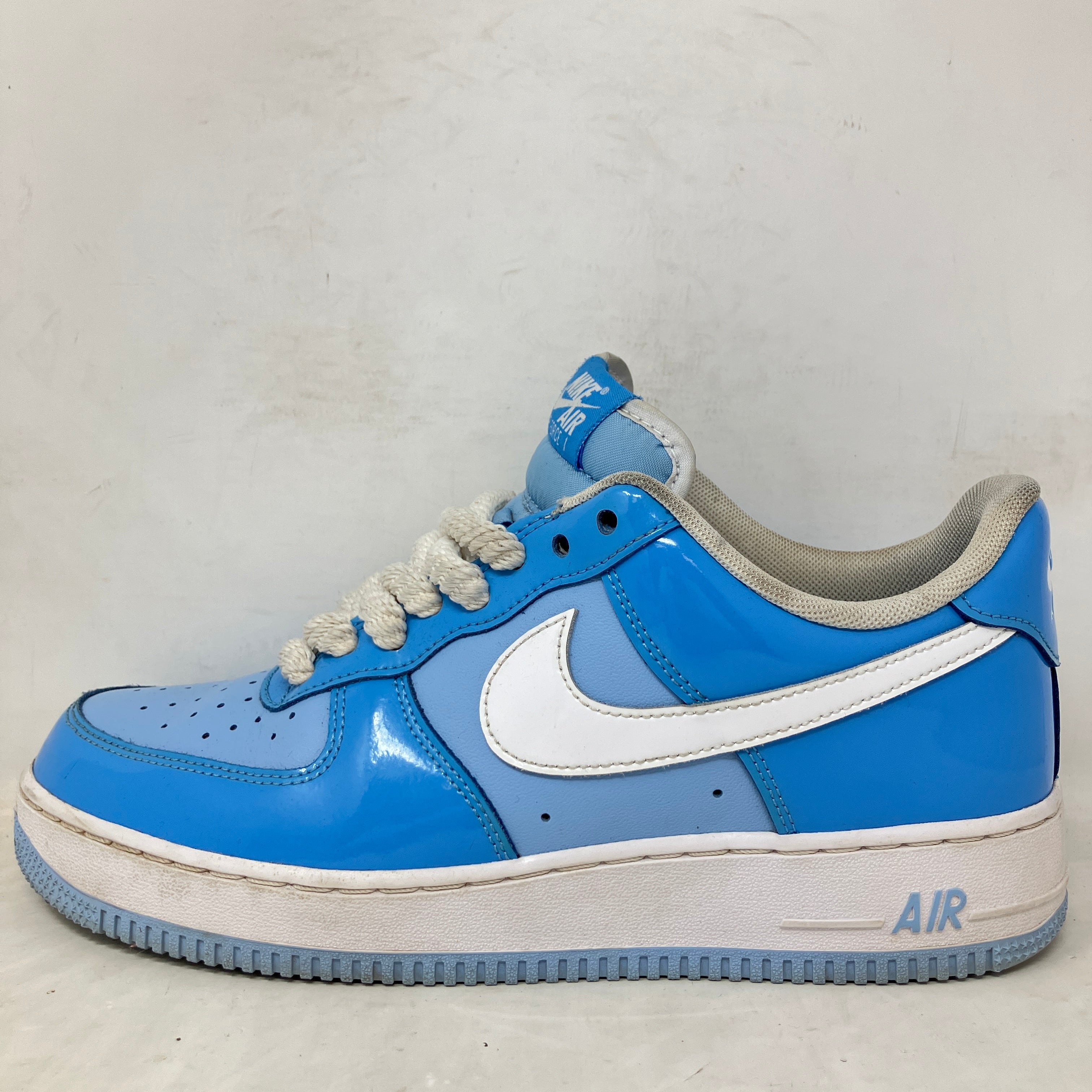 Nike Air Force 1 Low '07 LV8 Phychic Blue White Patent