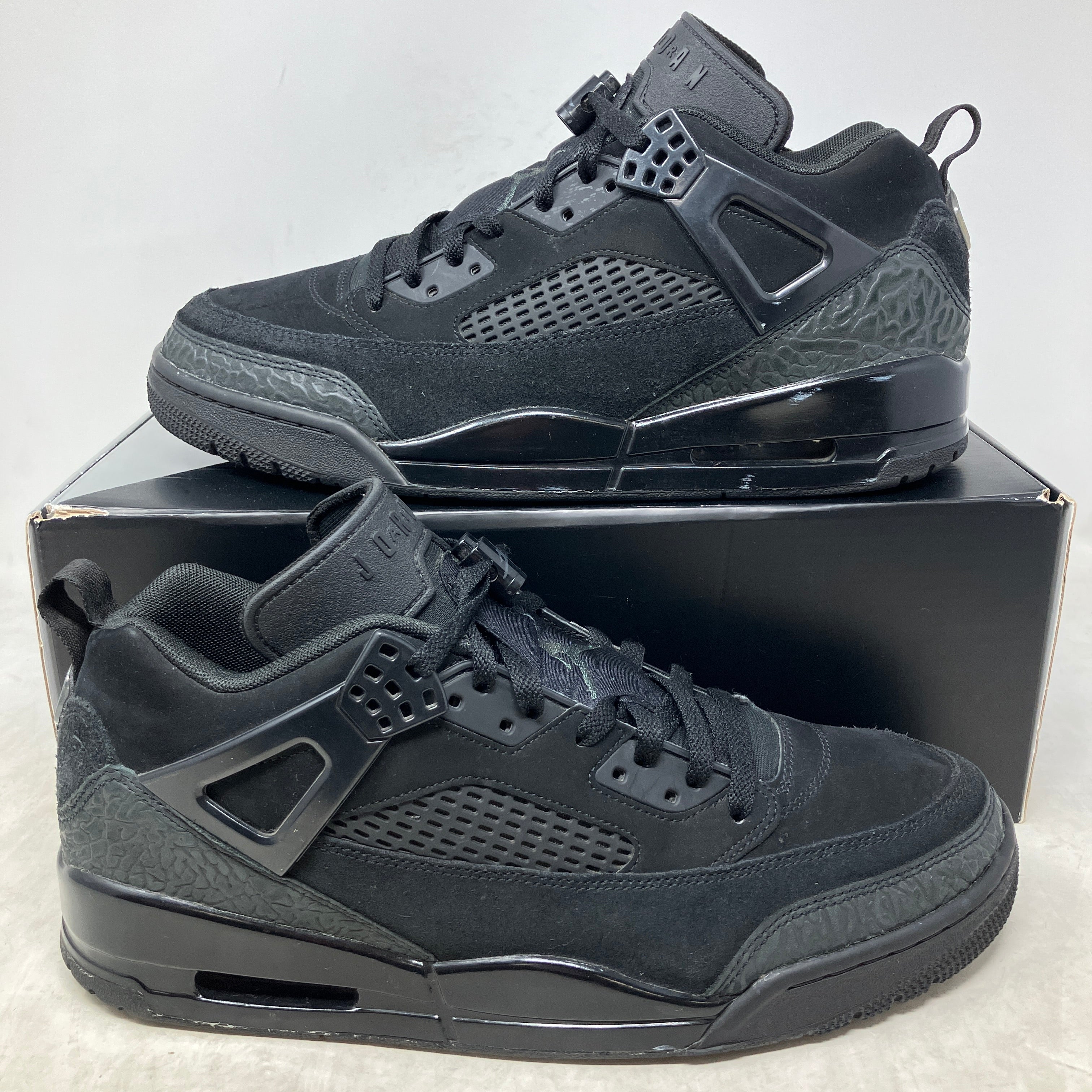 Jordan Spizike Low Black Cat