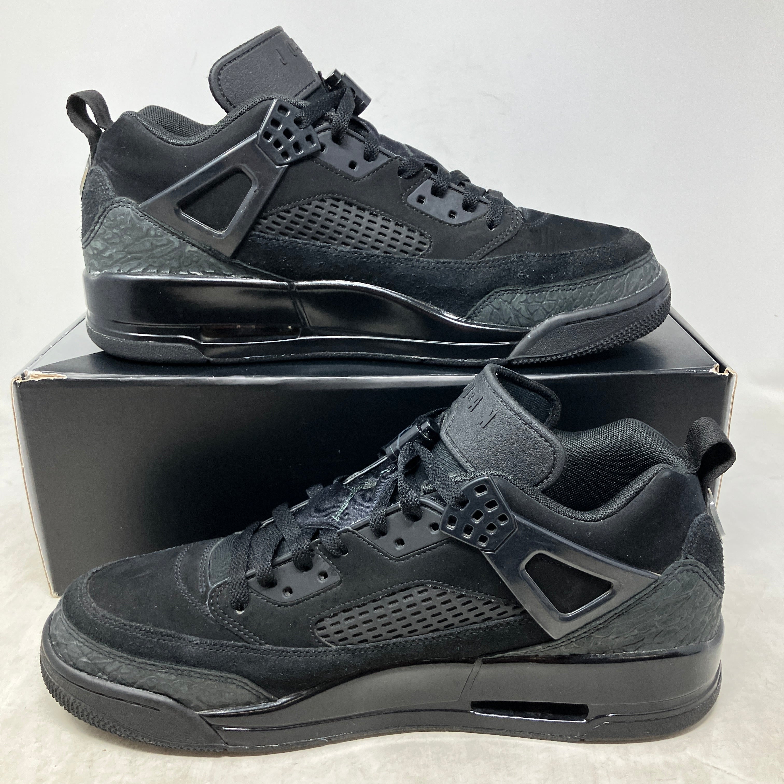 Jordan Spizike Low Black Cat