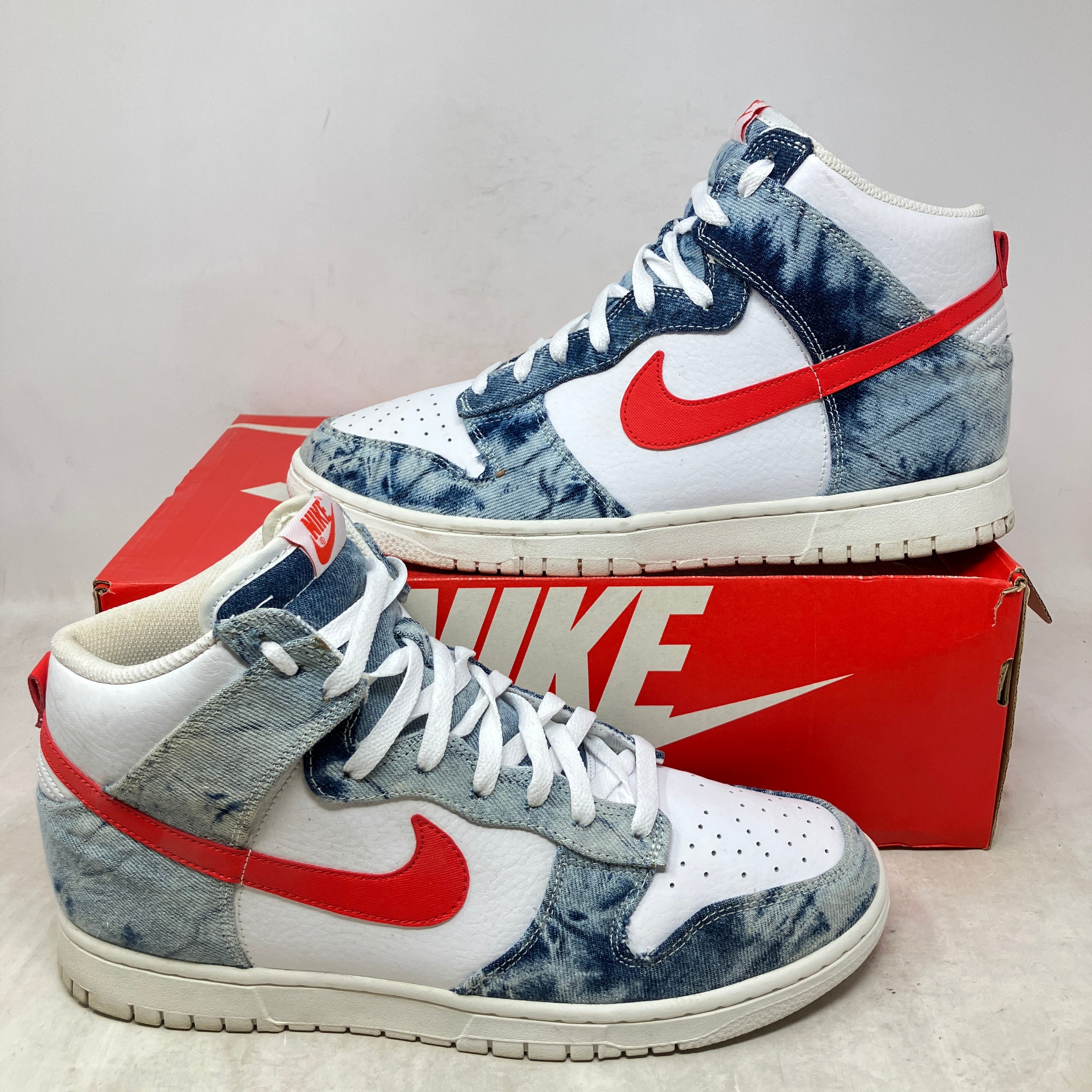 Nike Dunk High Washed Denim Pack (Women's)