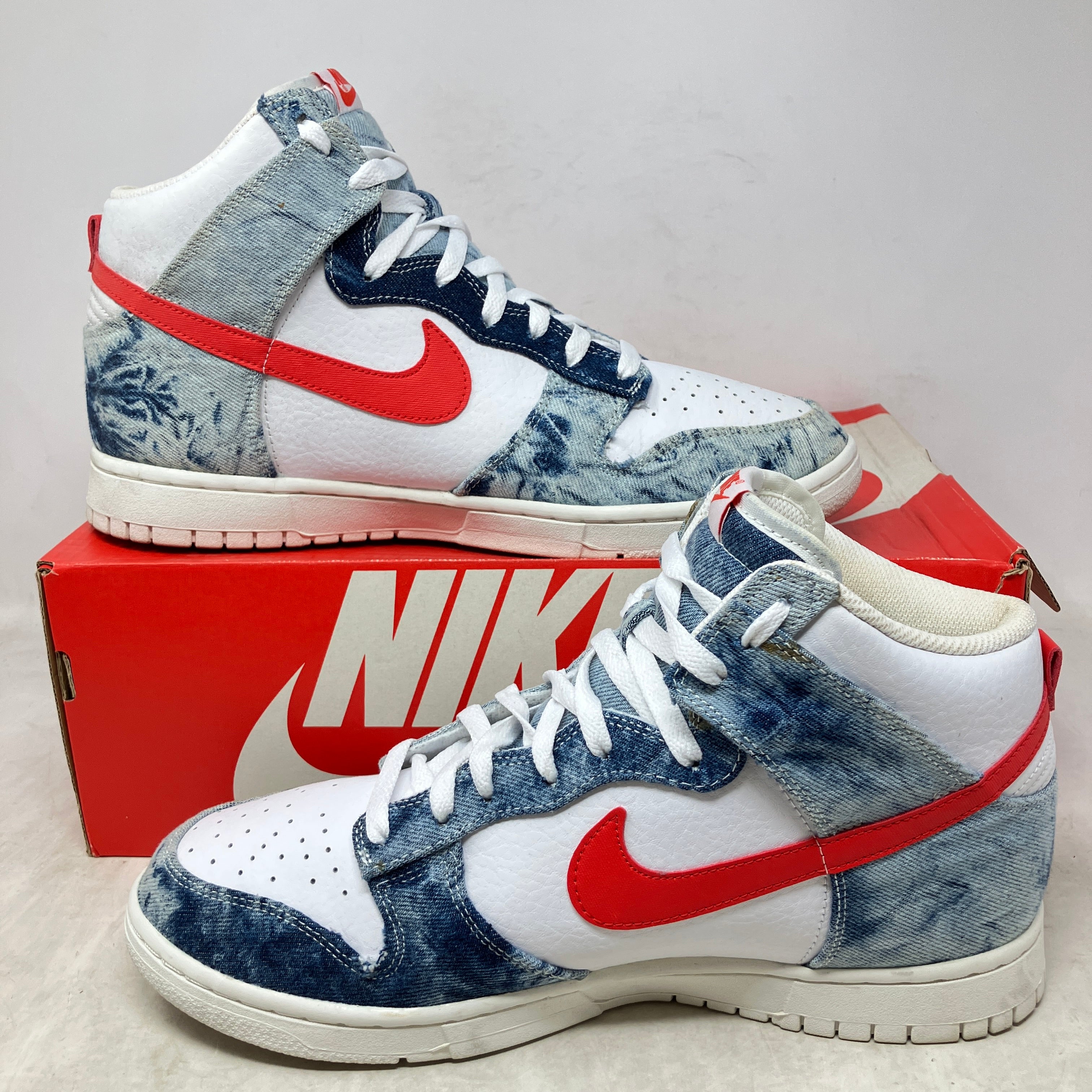 Nike Dunk High Washed Denim Pack (Women's)