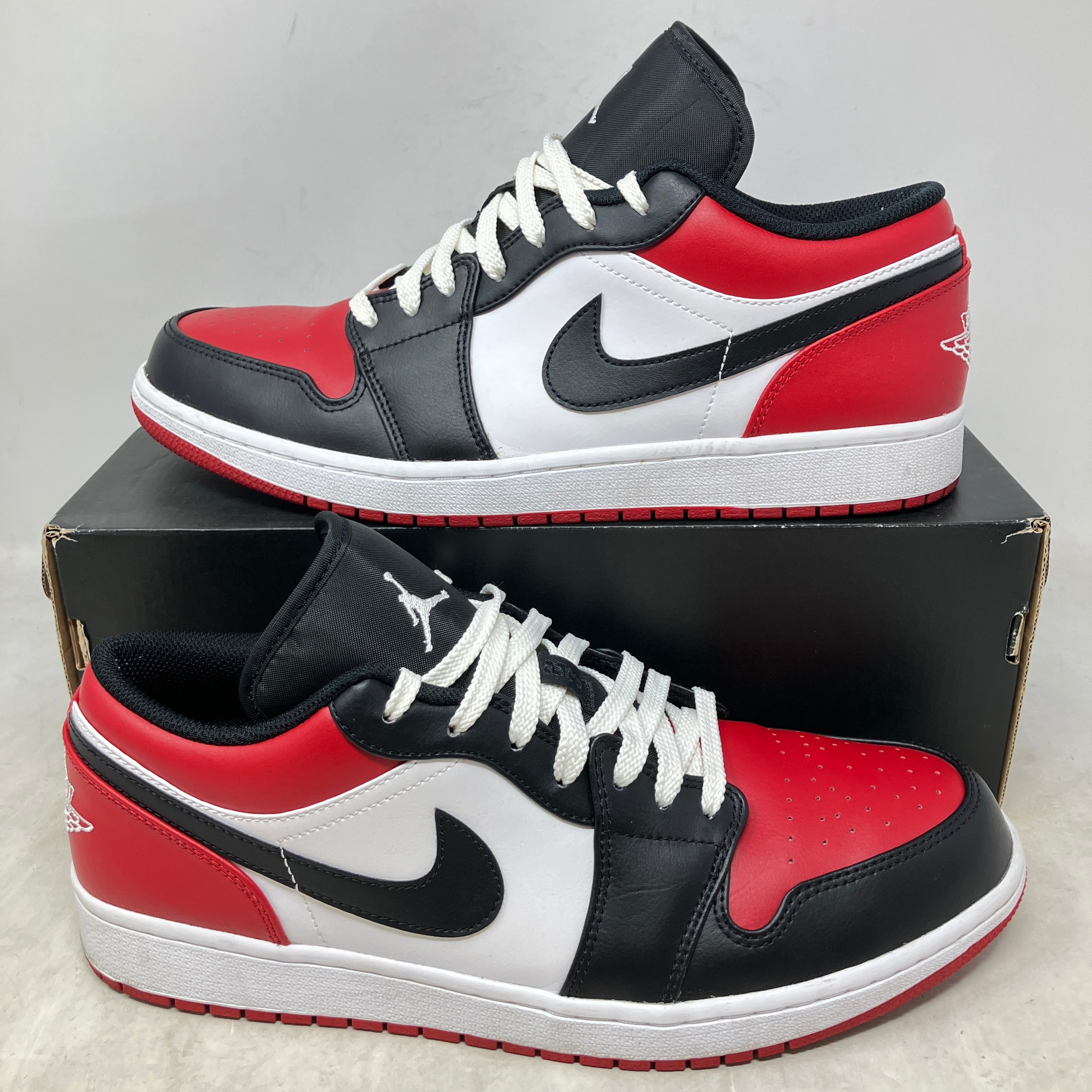 Jordan 1 Low Bred Toe