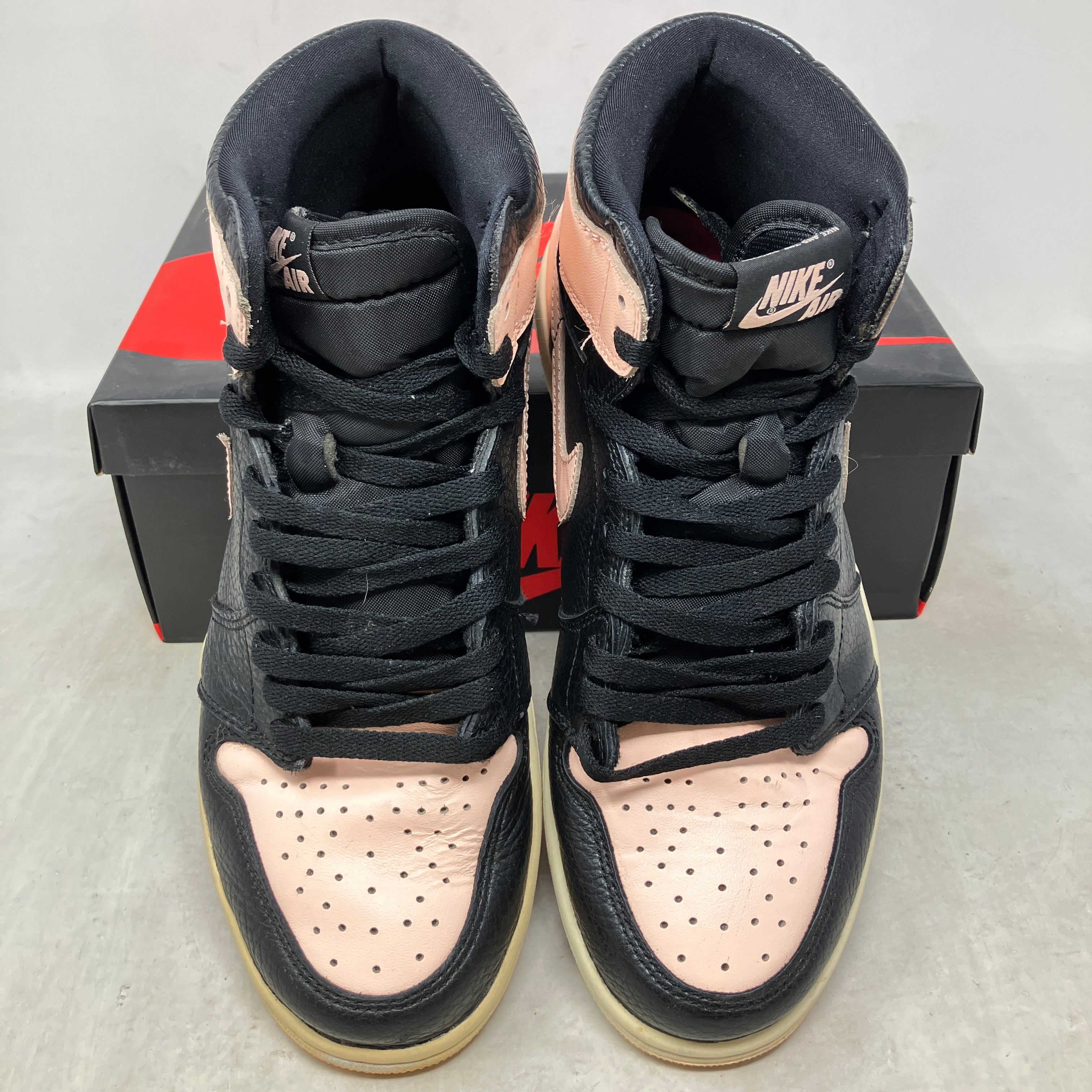 Jordan 1 Retro High Black Crimson Tint