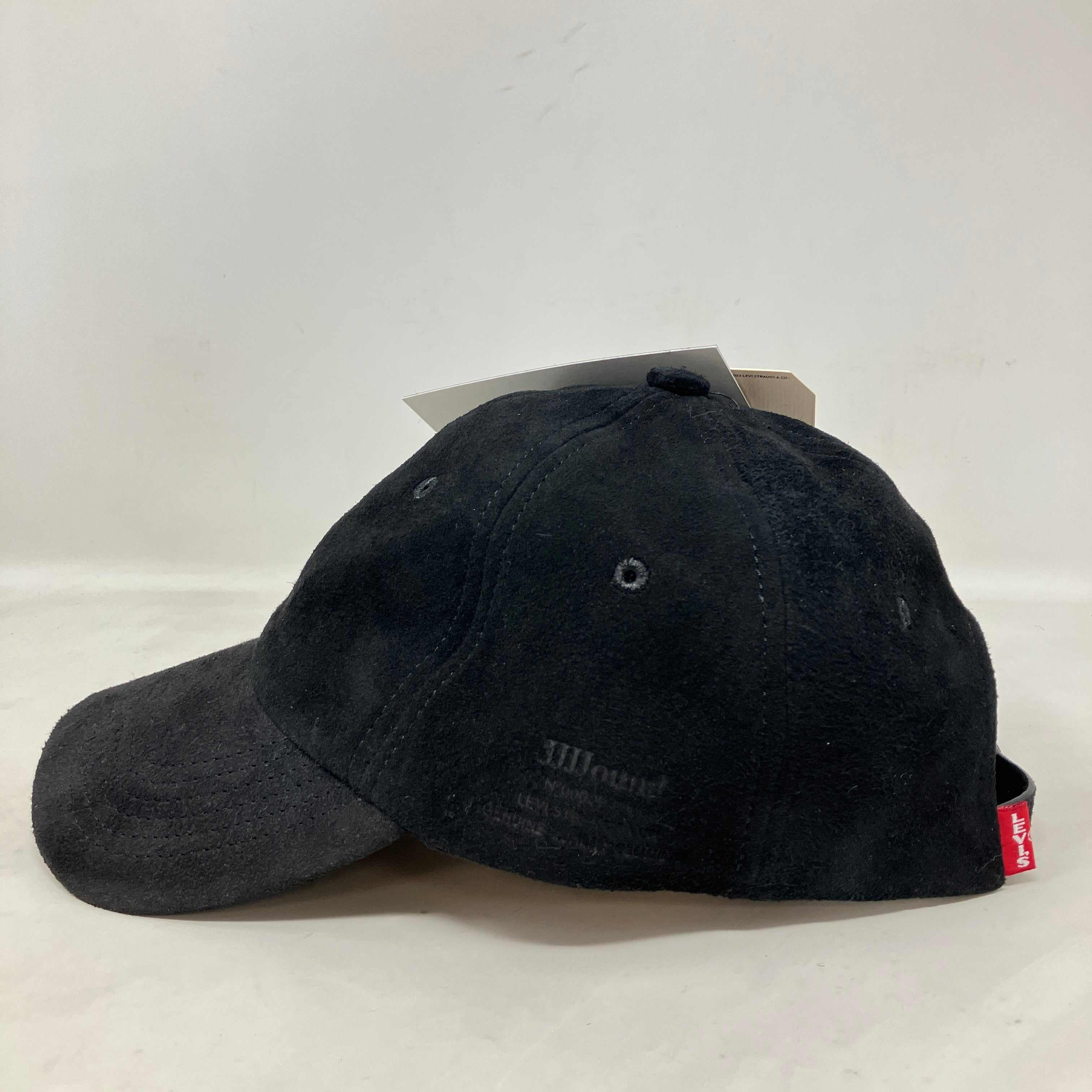 Levi's x JJJJound Suede Leather Baseball Hat Black