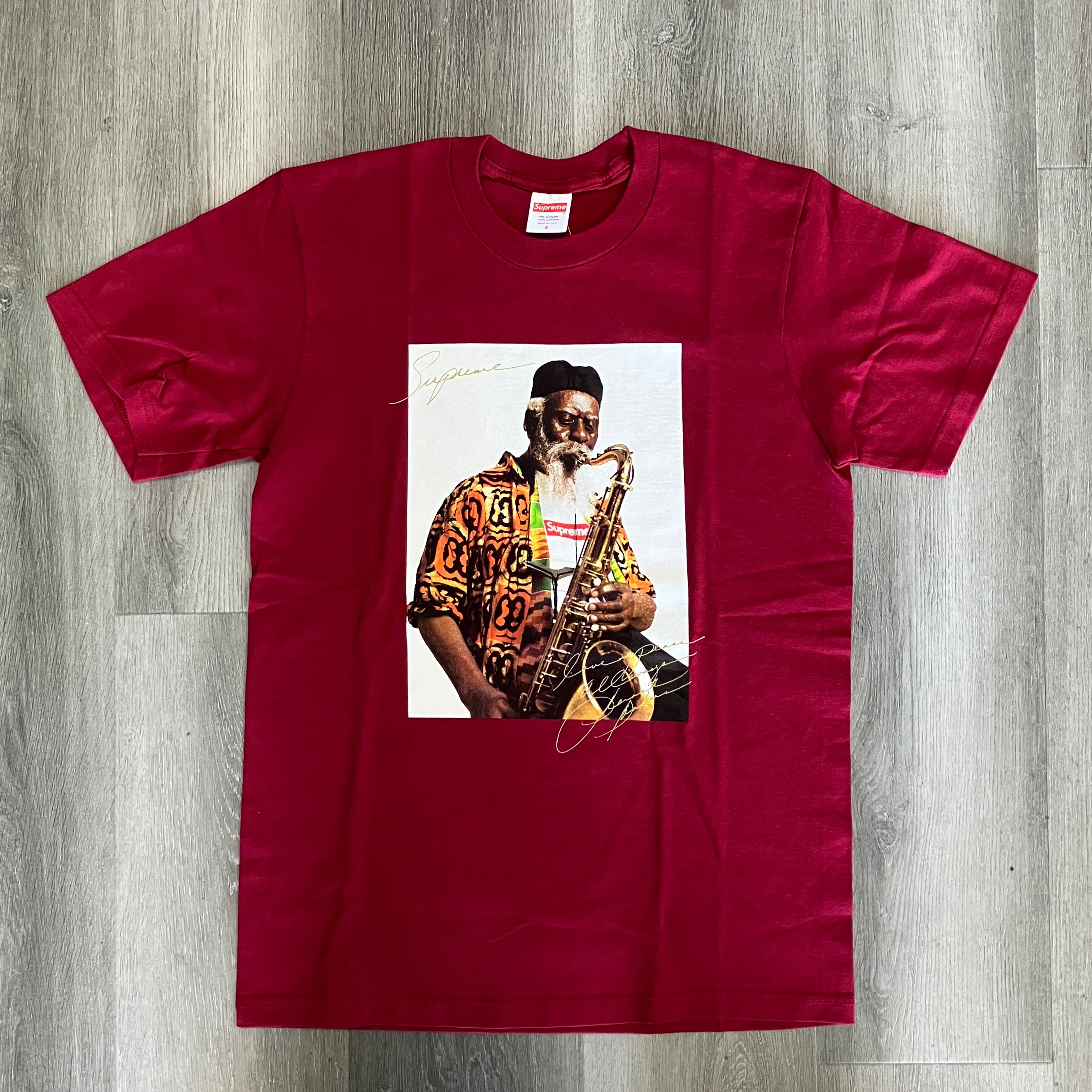 Supreme Pharoah Sanders Tee Cardinal